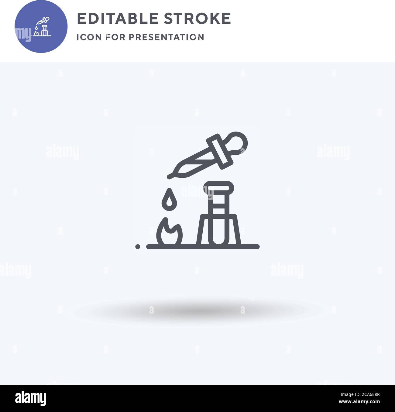 Experiment icon vector, filled flat sign, solid pictogram isolated on ...