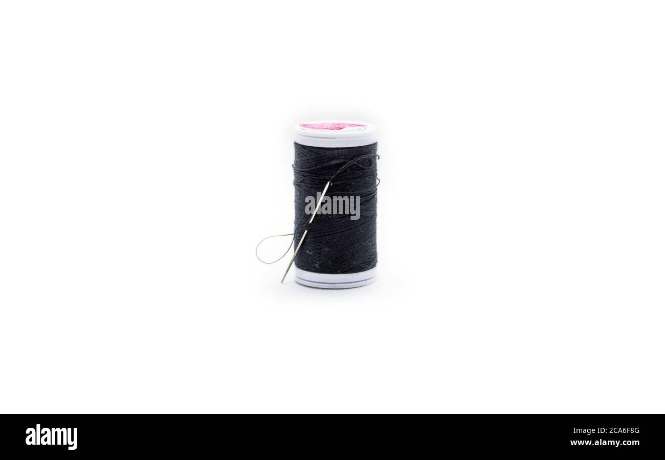 A needle and bla Stock Photo Alamy