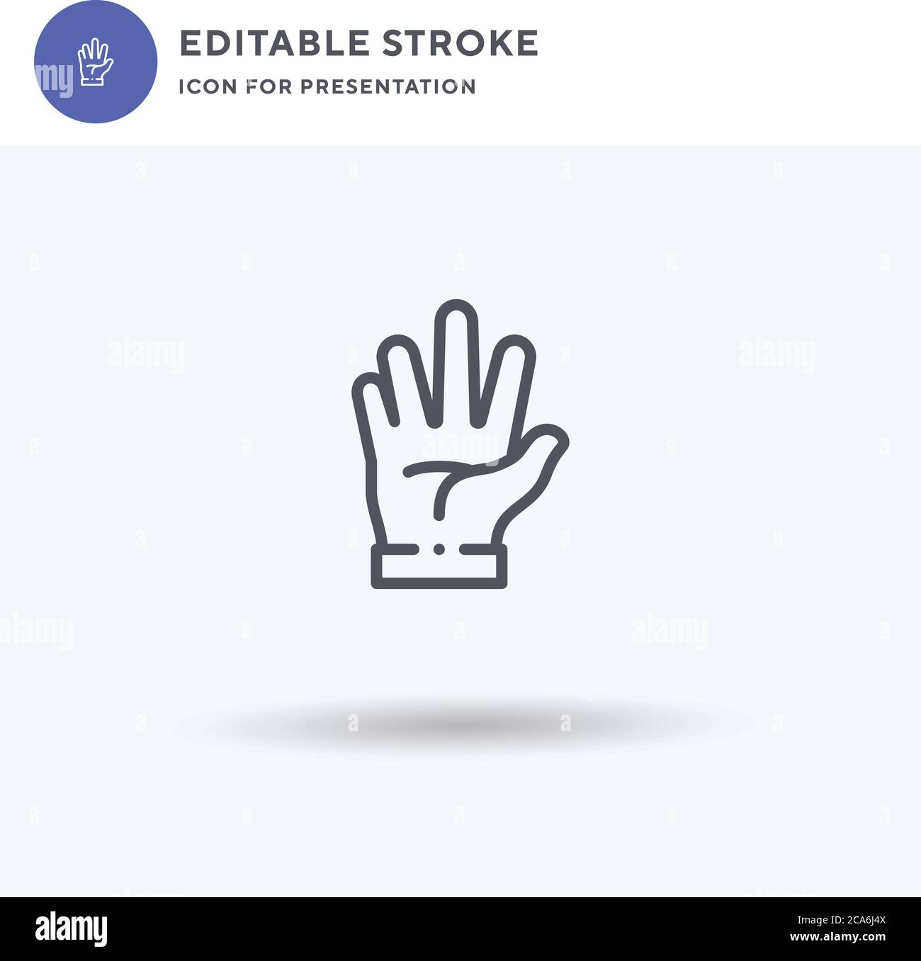Five icon vector, filled flat sign, solid pictogram isolated on white ...
