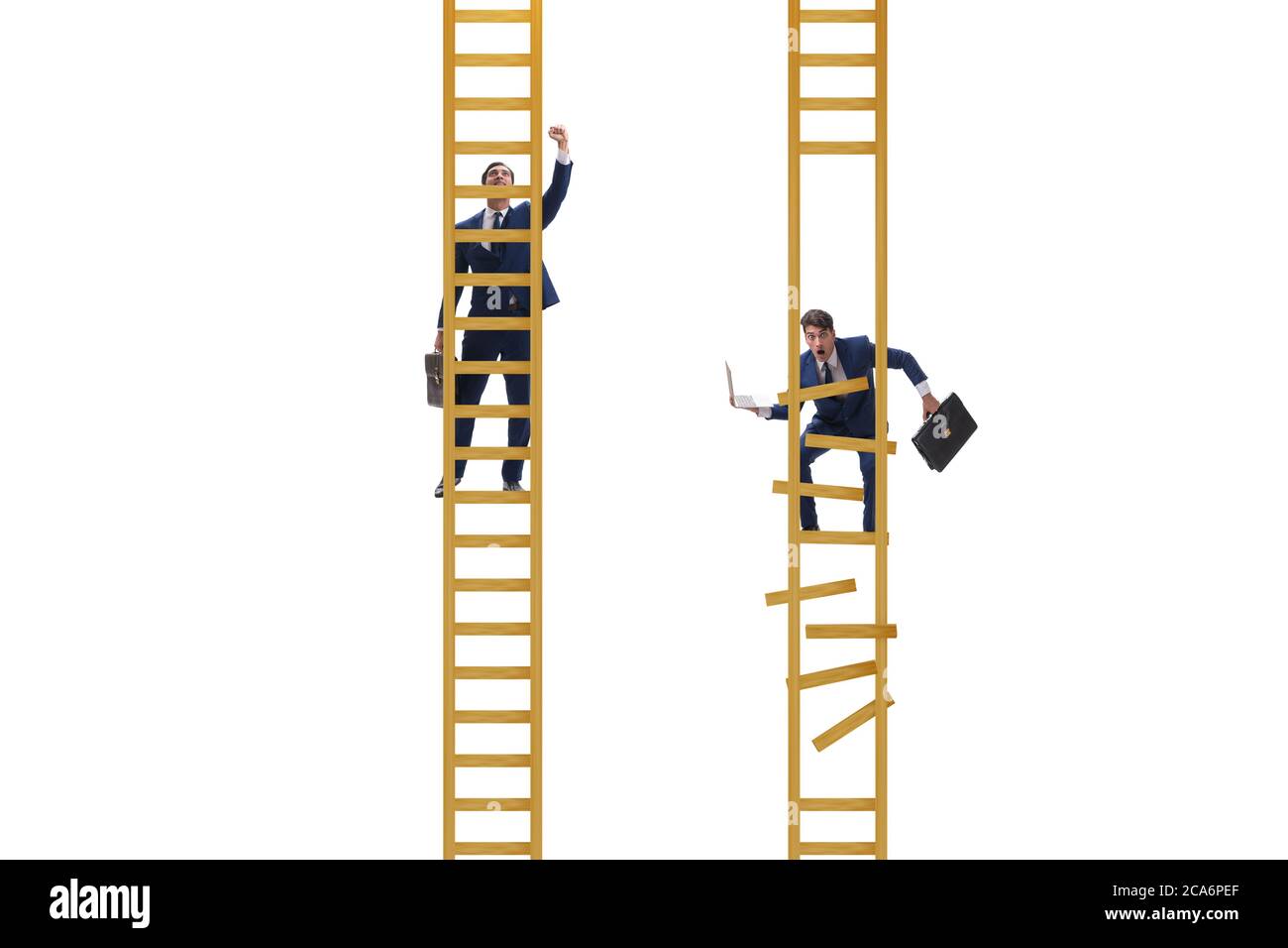 Career Competition In The Business Environment Stock Photo Alamy