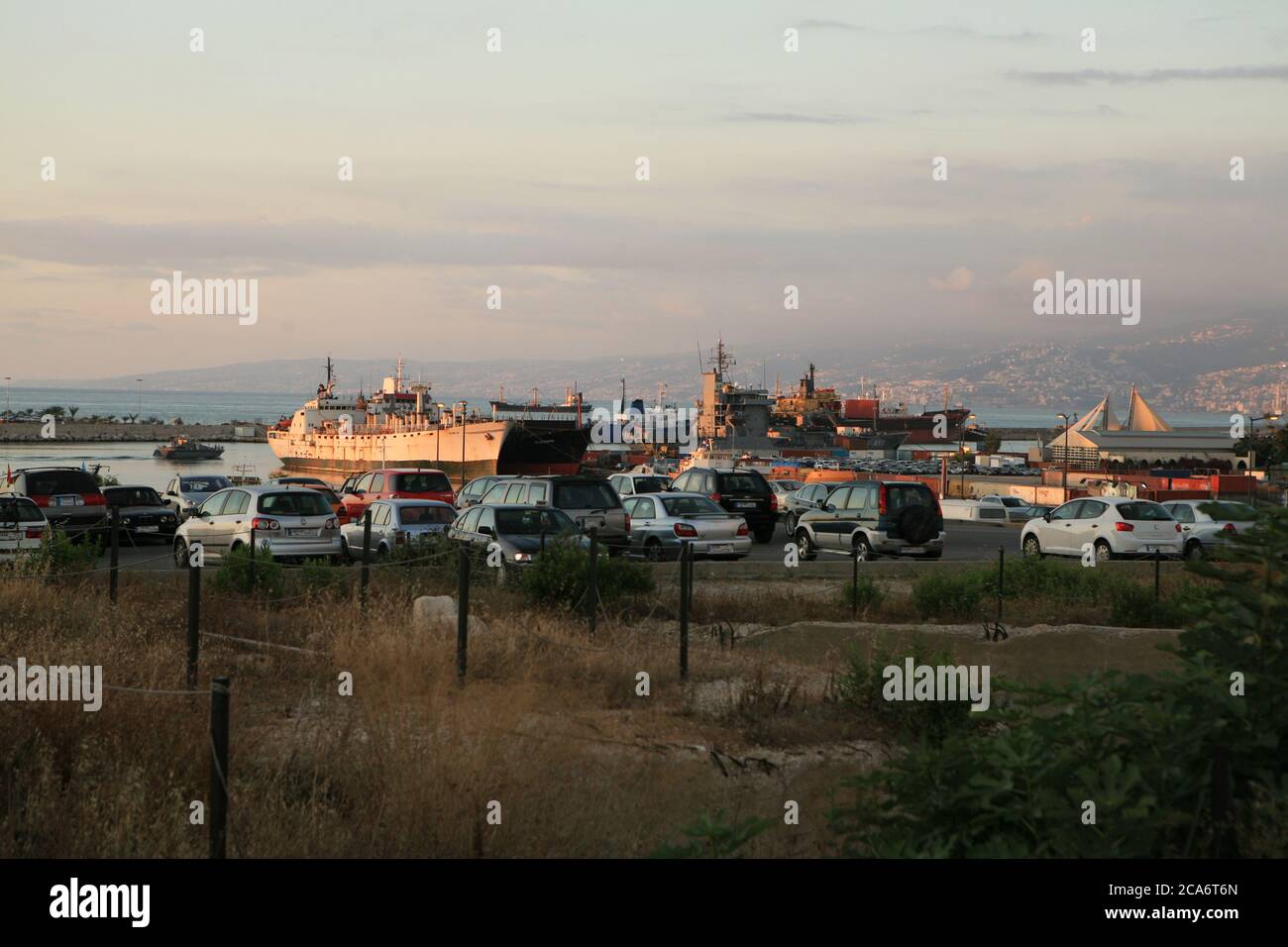 Port area, Beirut, Lebanon Stock Photo - Alamy