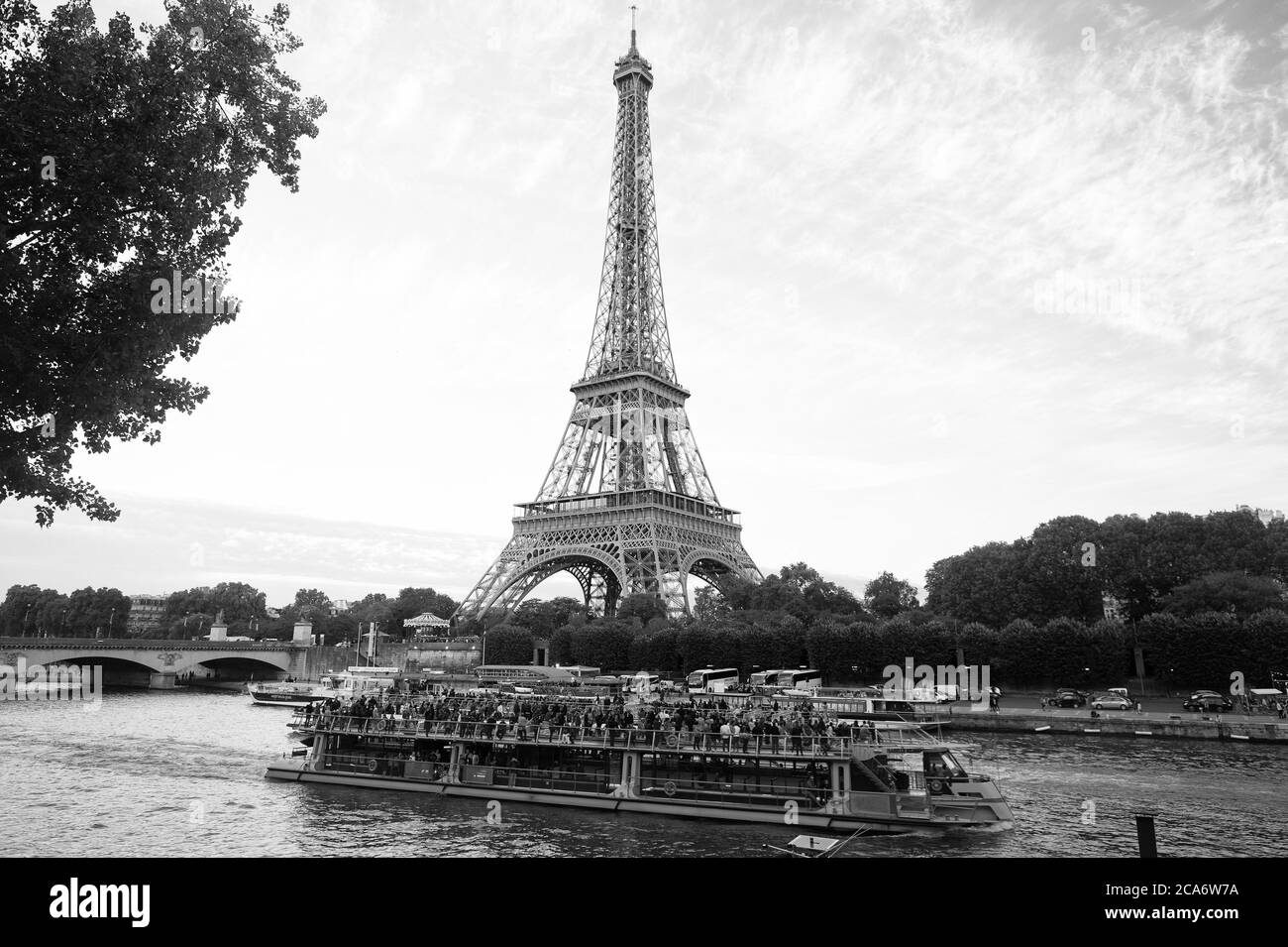 Monuments romantic water tower Black and White Stock Photos & Images ...