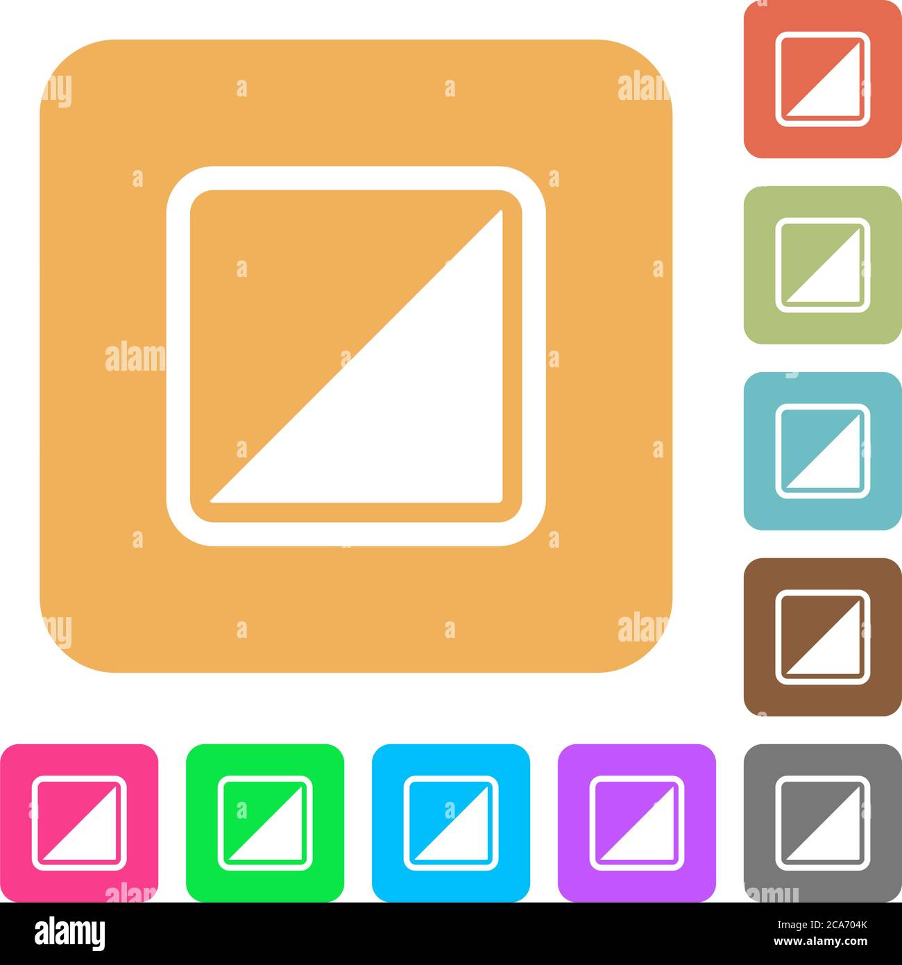 Inverted corners Stock Vector Images - Alamy