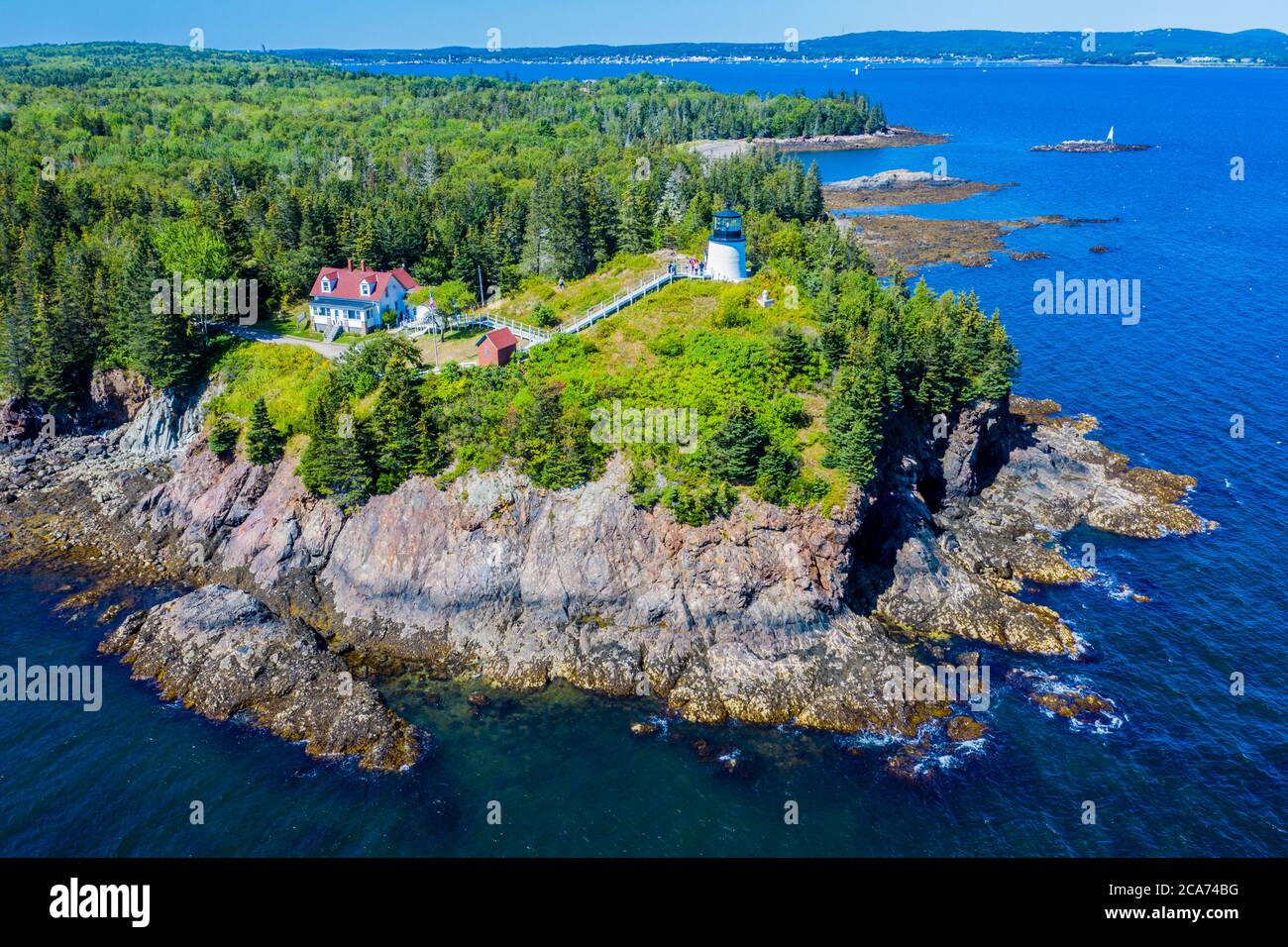 Owls head lighthouse hires stock photography and images Alamy