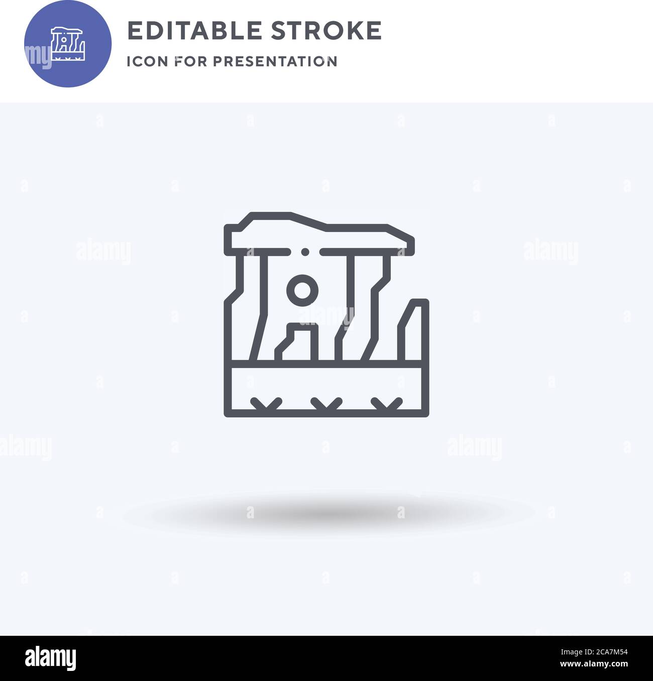 Stone age prehistoric building Stock Vector Images - Alamy