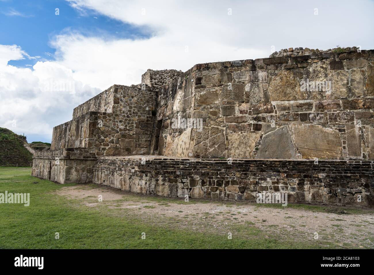 The Observatory or Building J with its conquest stones and the Main