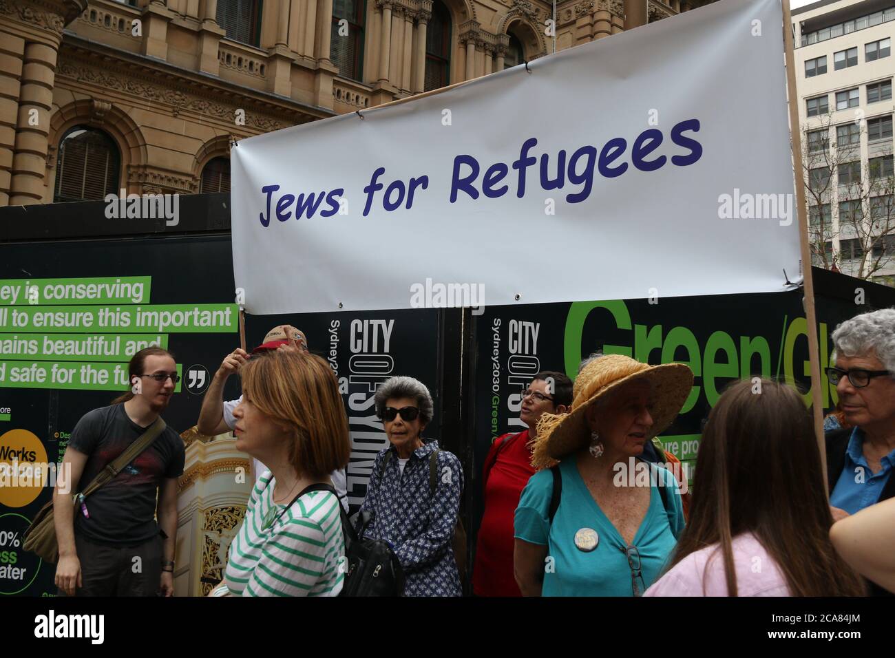 Refugee Rally Refugee rally in Sydney, Australia Stock Photo - Alamy