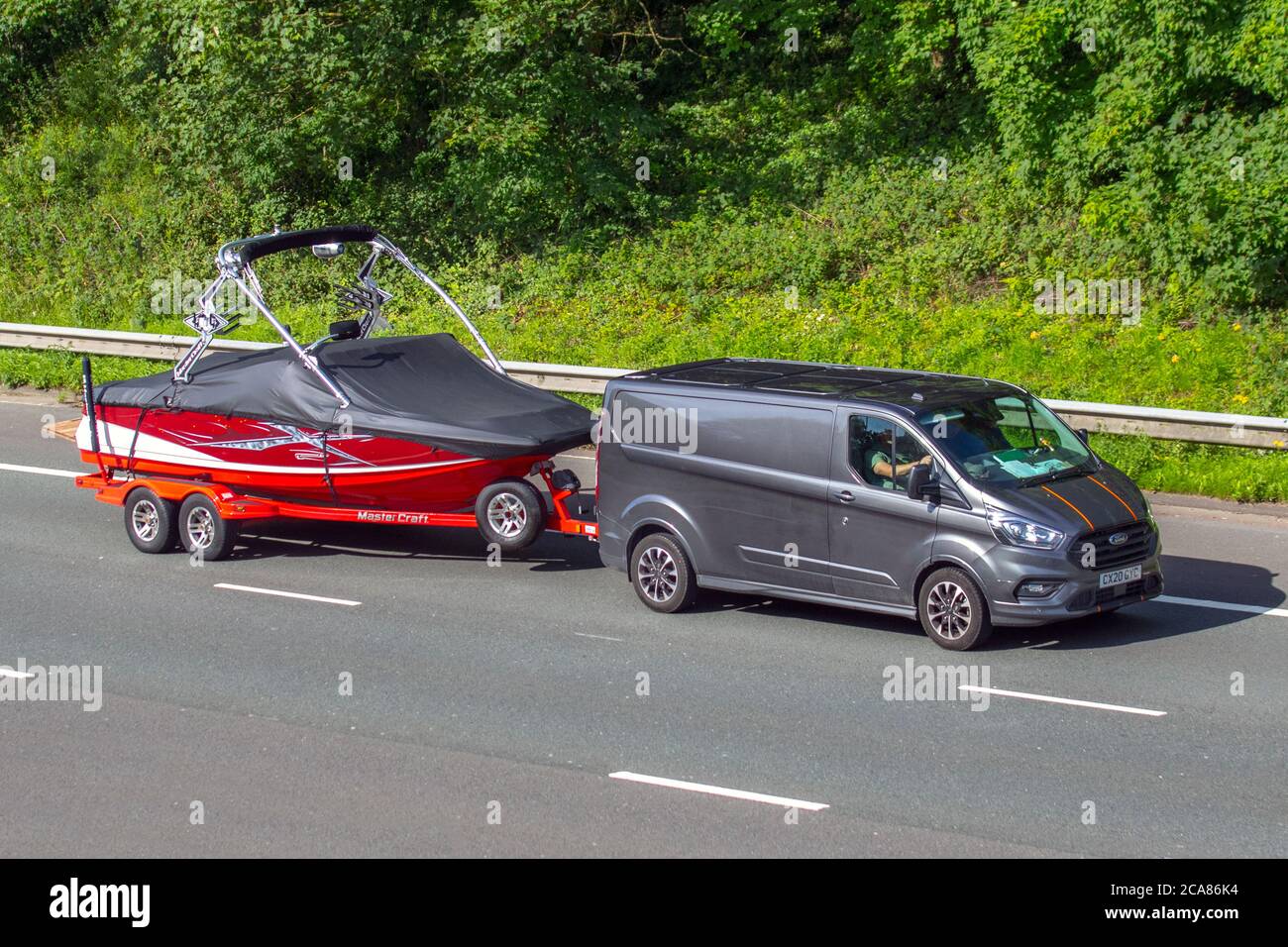 grey ford transit custom