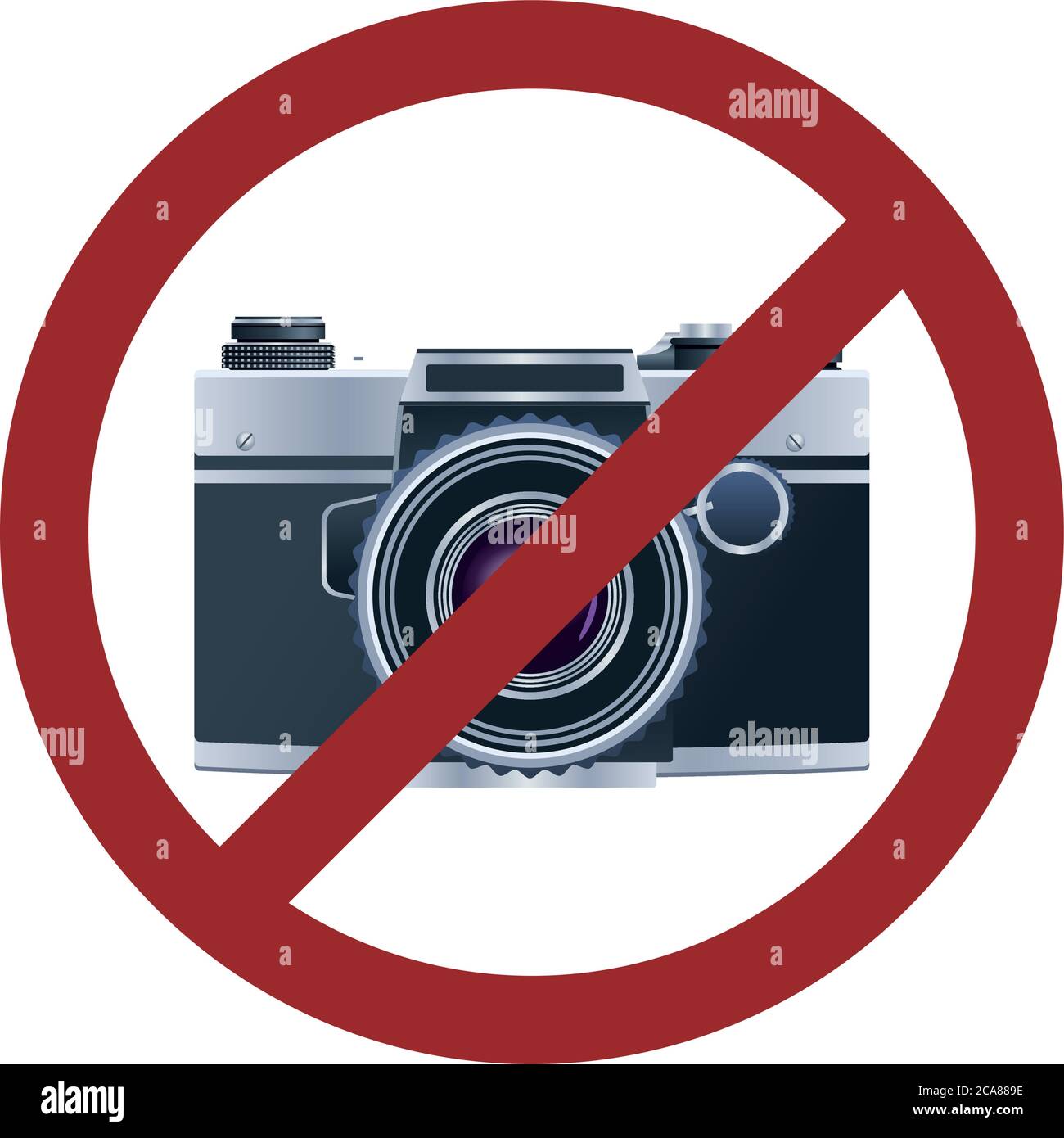Don't Camera Dont look into camera Stock Vector Images - Alamy