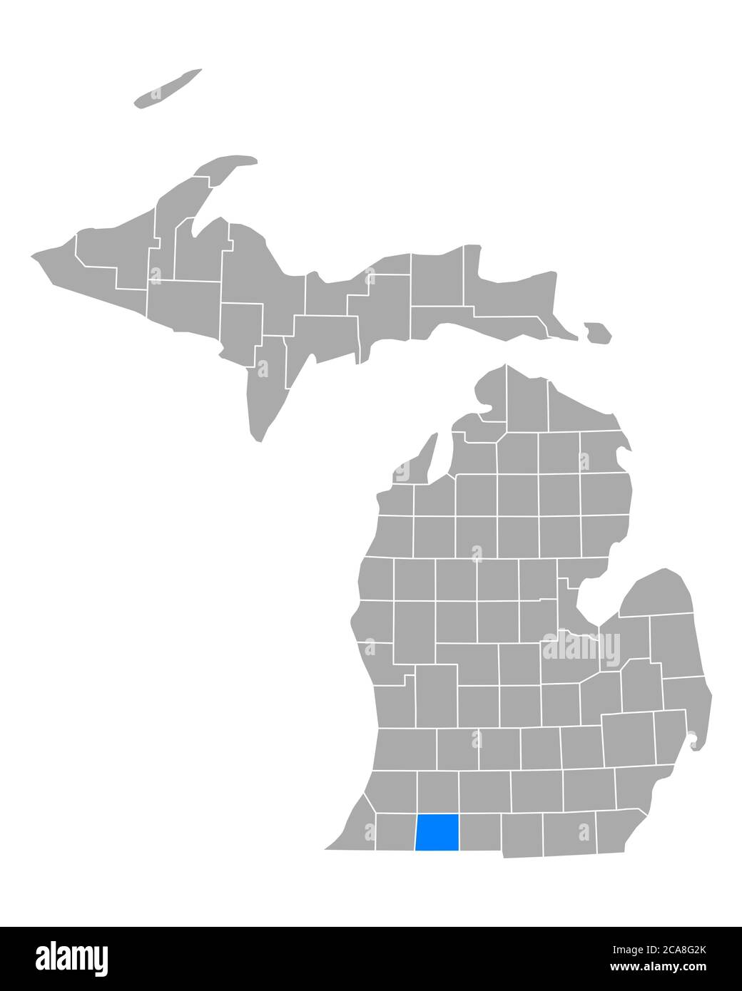 Map Of St Joseph Michigan Map Of St Joseph In Michigan Stock Photo - Alamy