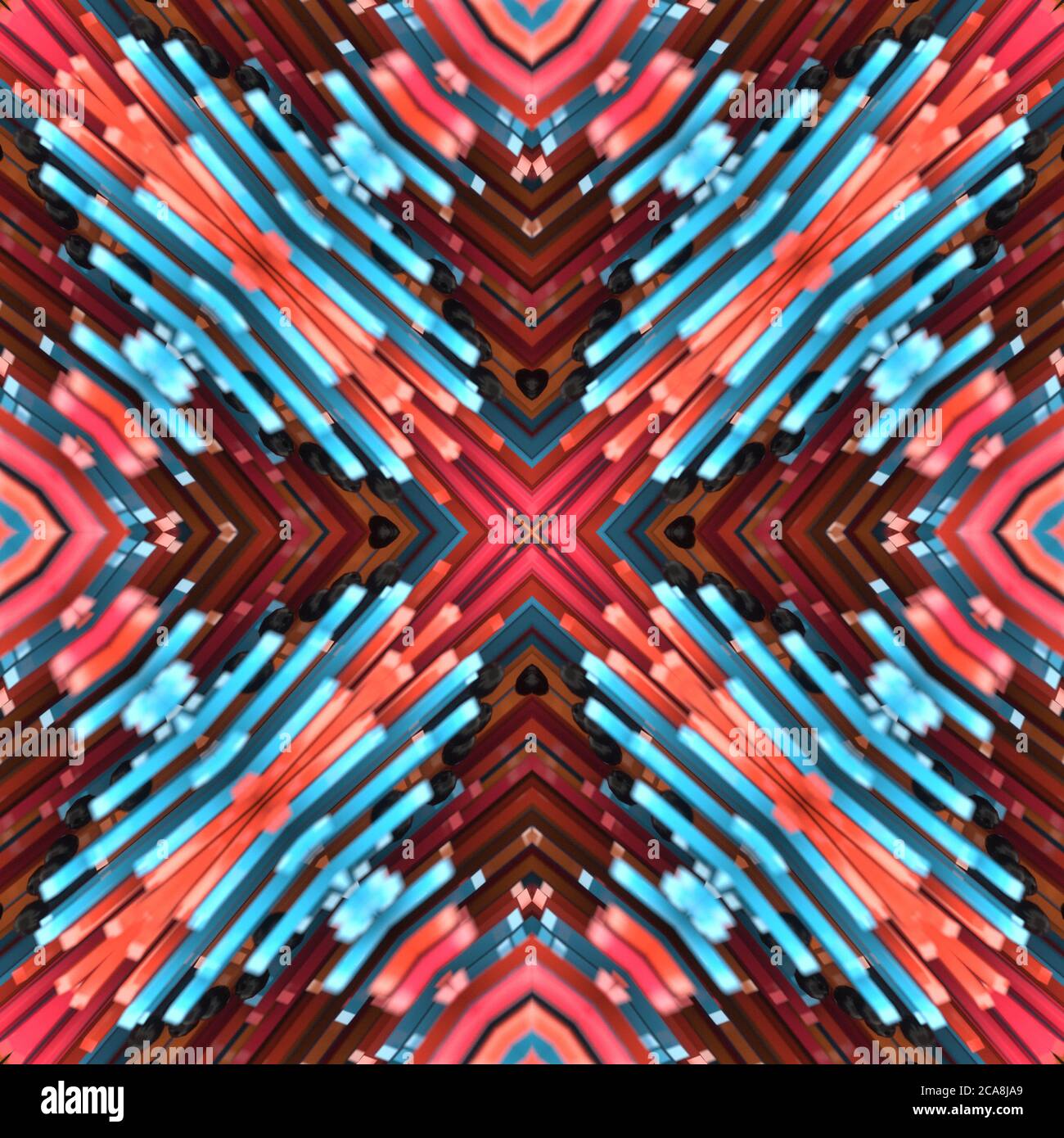 Abstract color pattern and geometric background Stock Photo - Alamy
