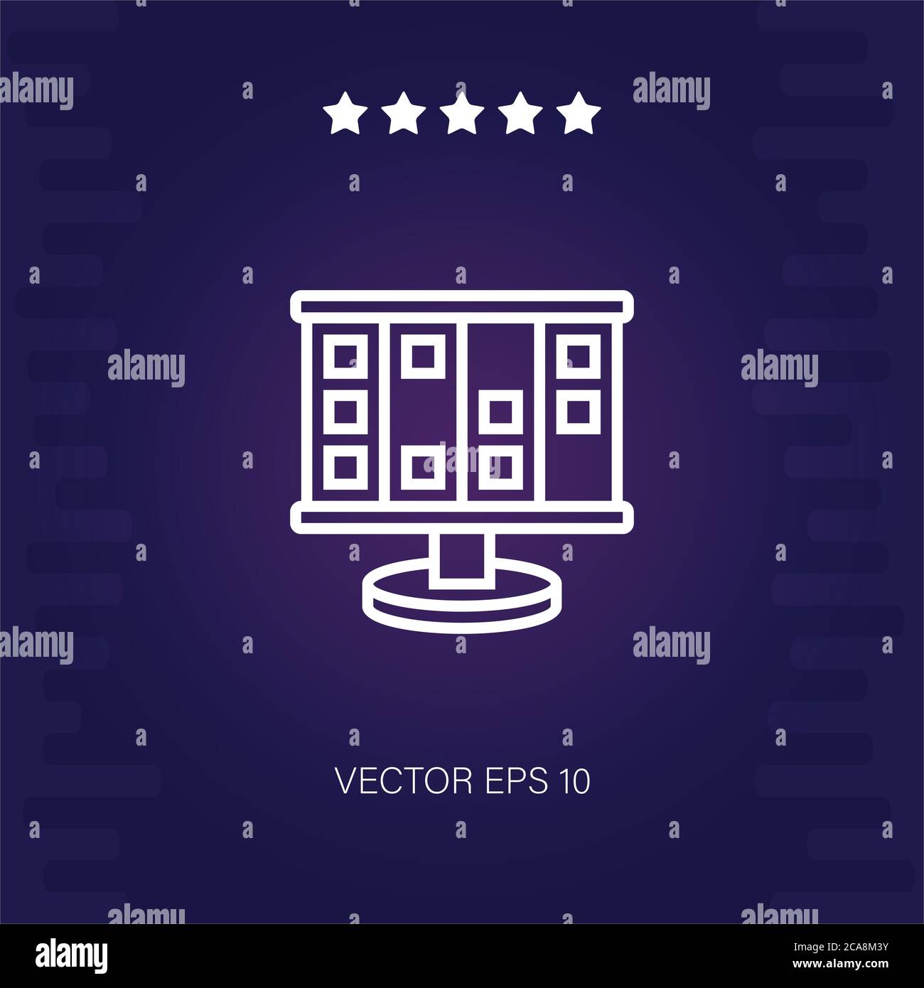 planning vector icon modern illustration Stock Vector Image & Art - Alamy