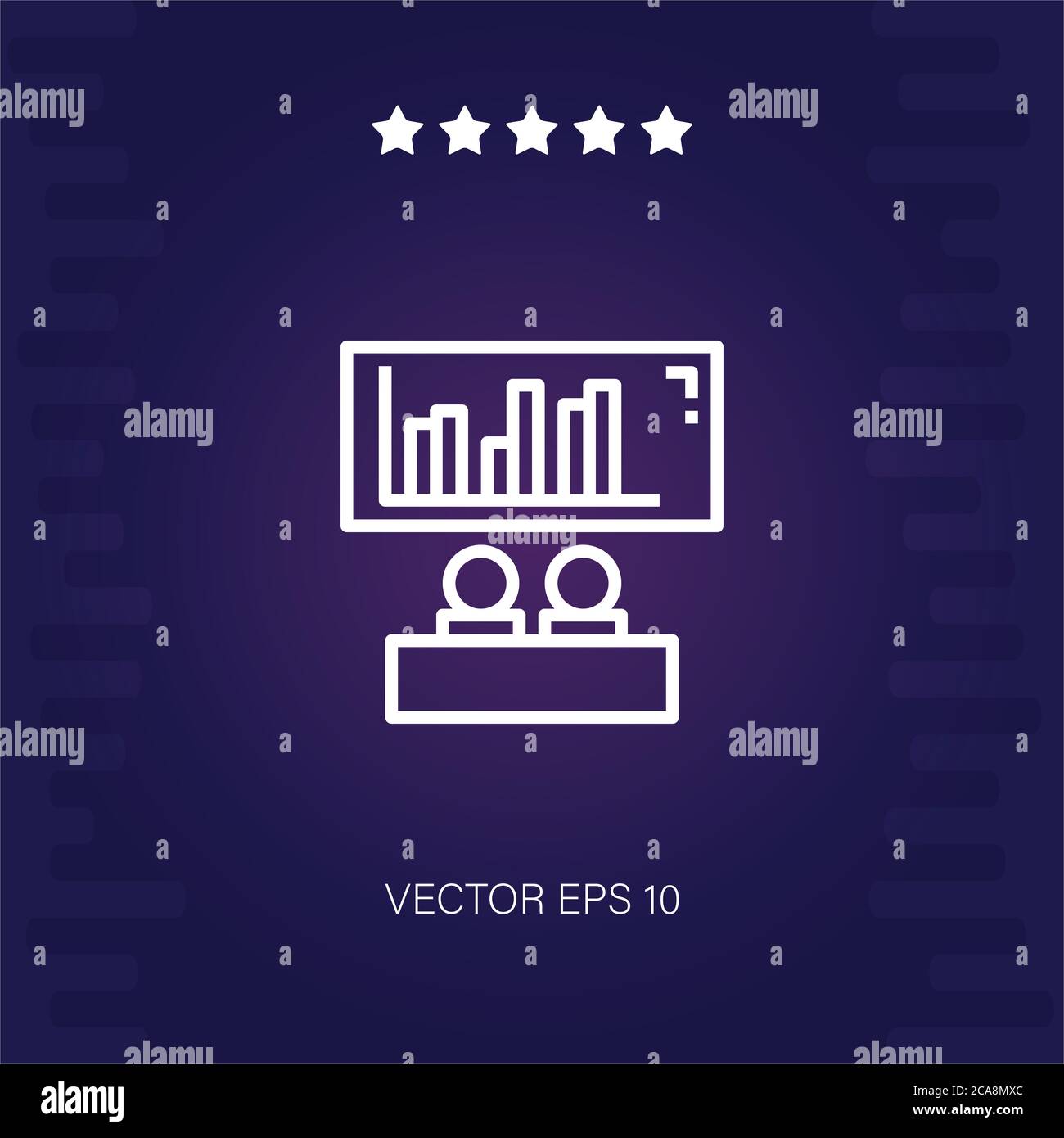 data analysis vector icon modern illustration Stock Vector Image & Art ...