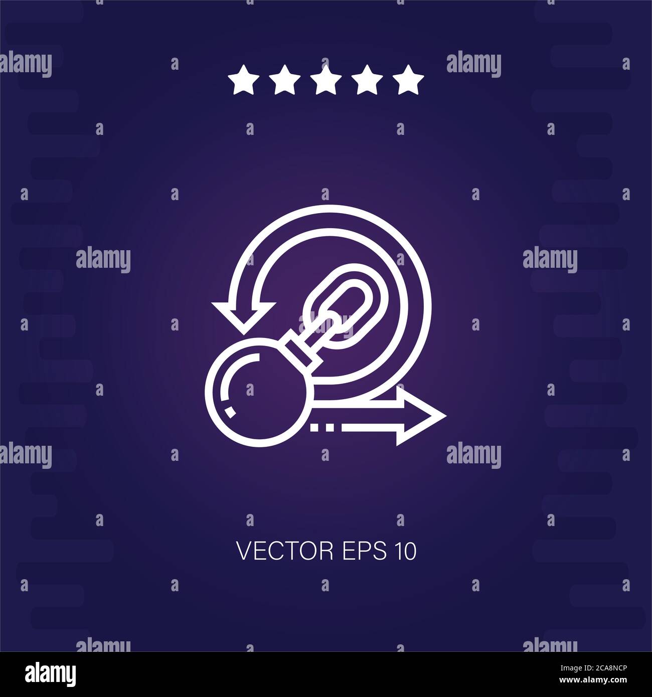 obstacle vector icon modern illustration Stock Vector Image & Art - Alamy