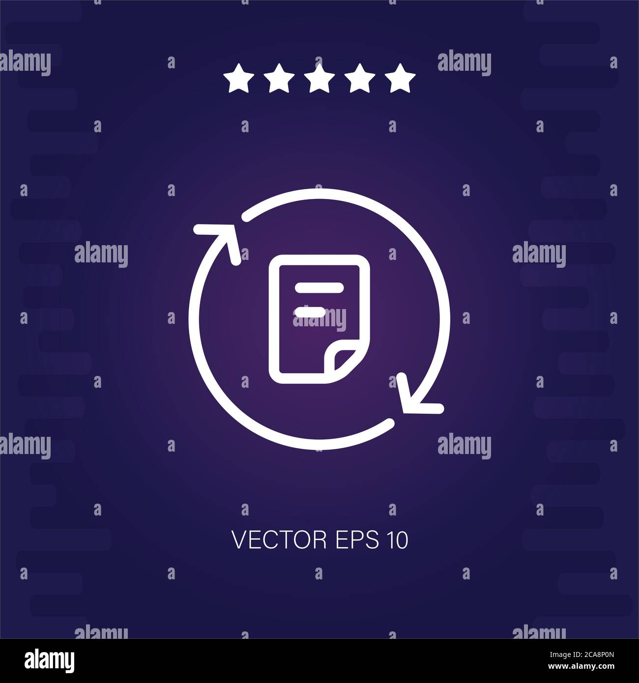 file vector icon modern illustration Stock Vector Image & Art - Alamy