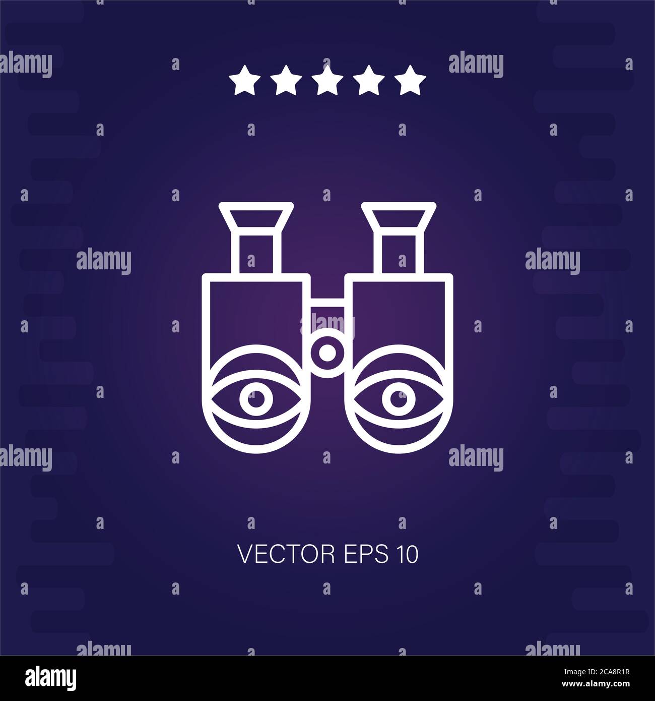 vision vector icon modern illustration Stock Vector Image & Art - Alamy