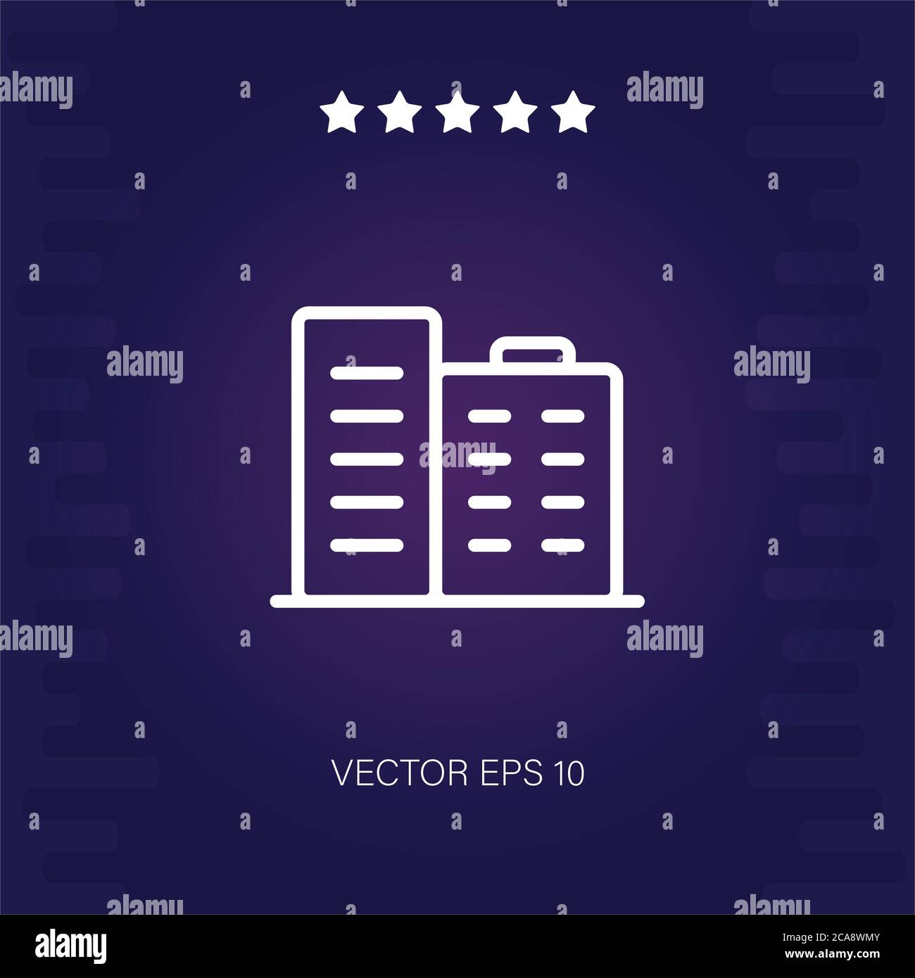 buildings vector icon modern illustration Stock Vector Image & Art - Alamy