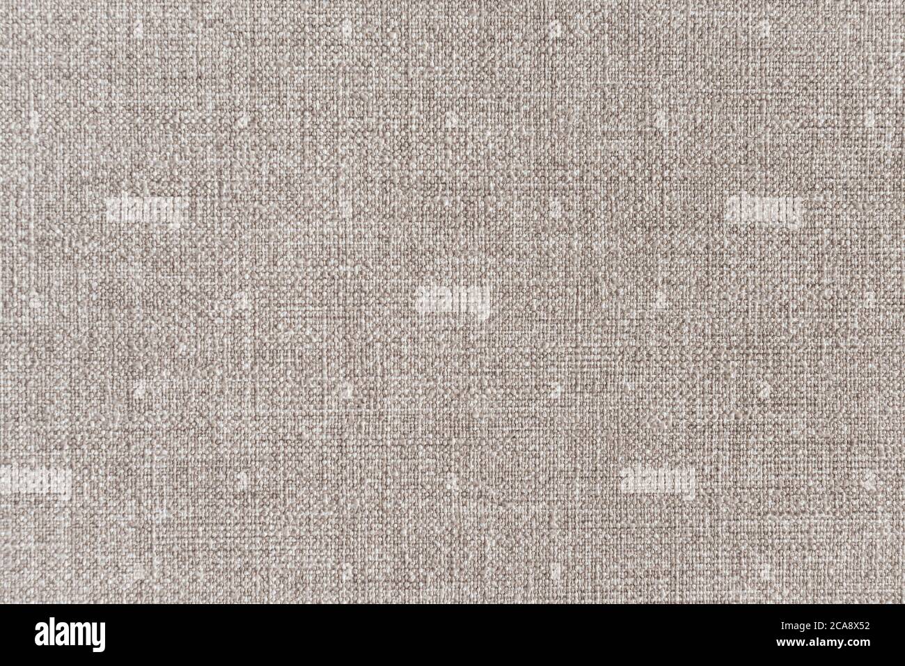 Brown canvas texture background. Rough linen material Stock Photo