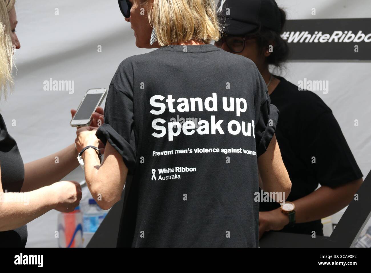 White ribbon campaign to end violence by men against women - Martin ...