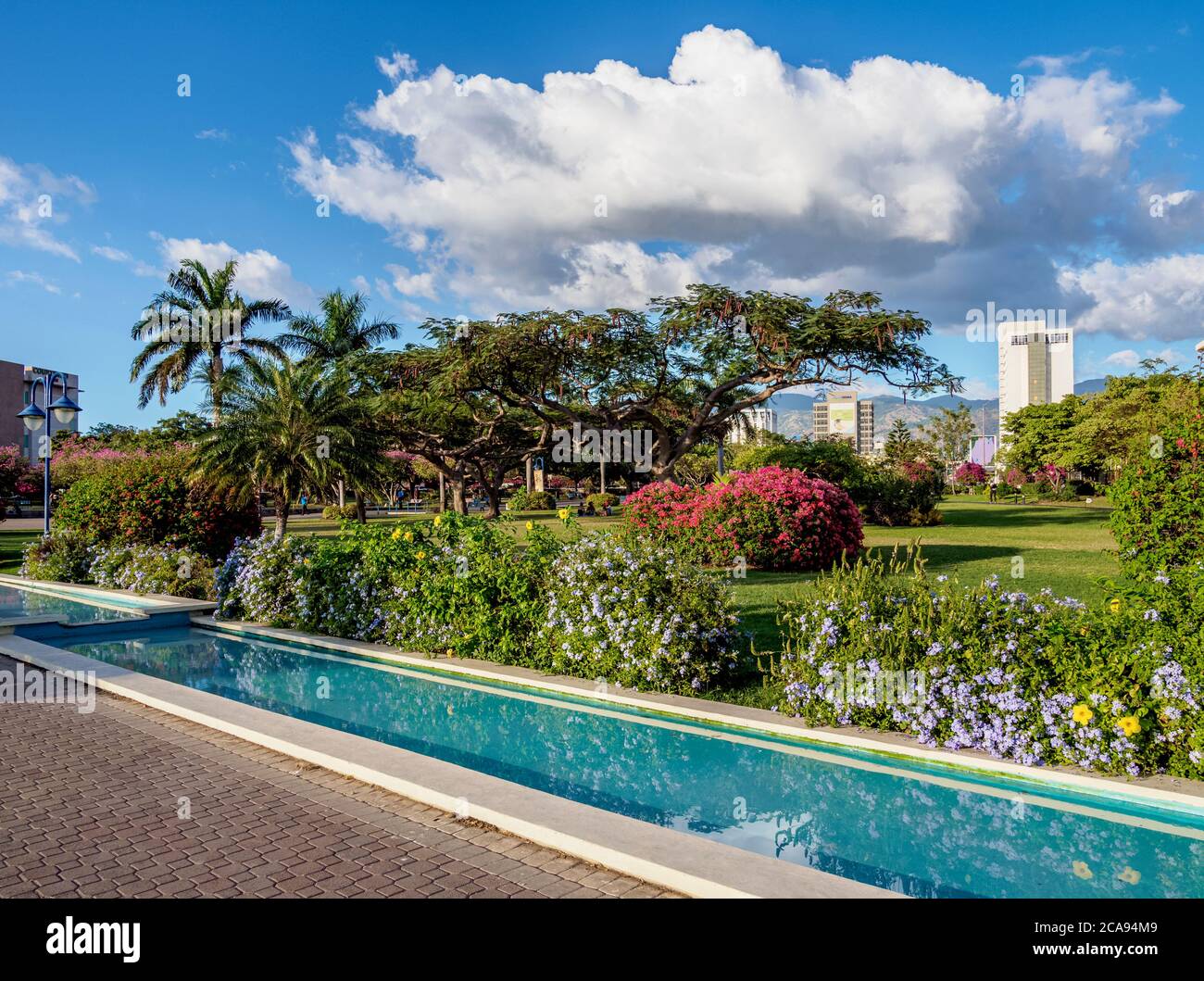 Emancipation Park, Kingston, Saint Andrew Parish, Jamaica, West Indies