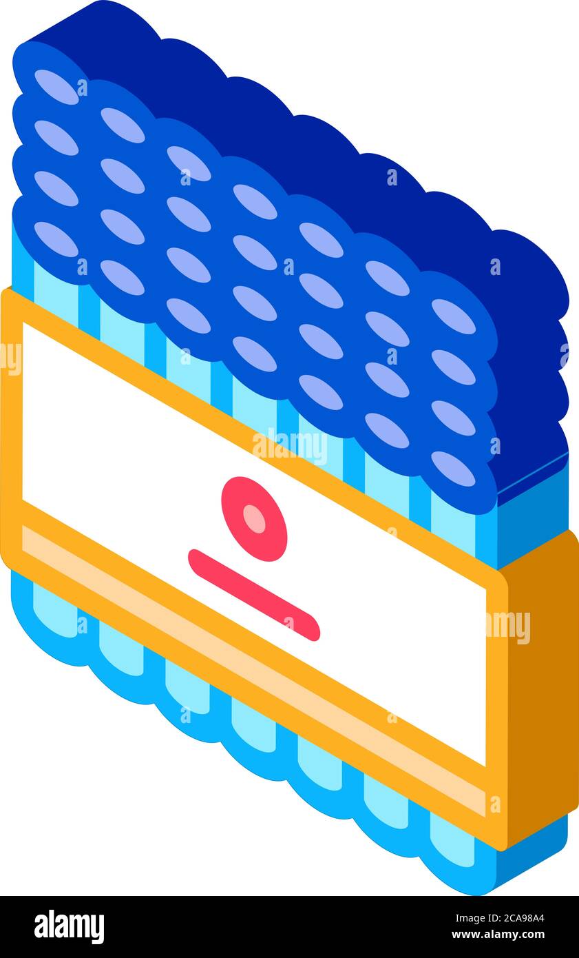 firework set isometric icon vector illustration Stock Vector
