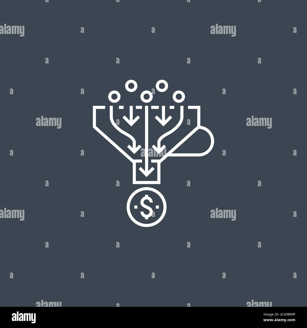 Sales pipeline Stock Vector Images - Alamy