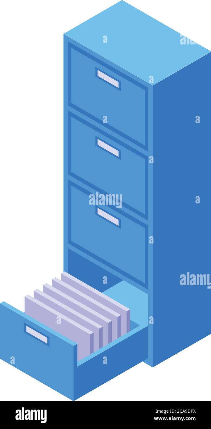 Archive storage document icon, isometric style Stock Vector Image & Art ...
