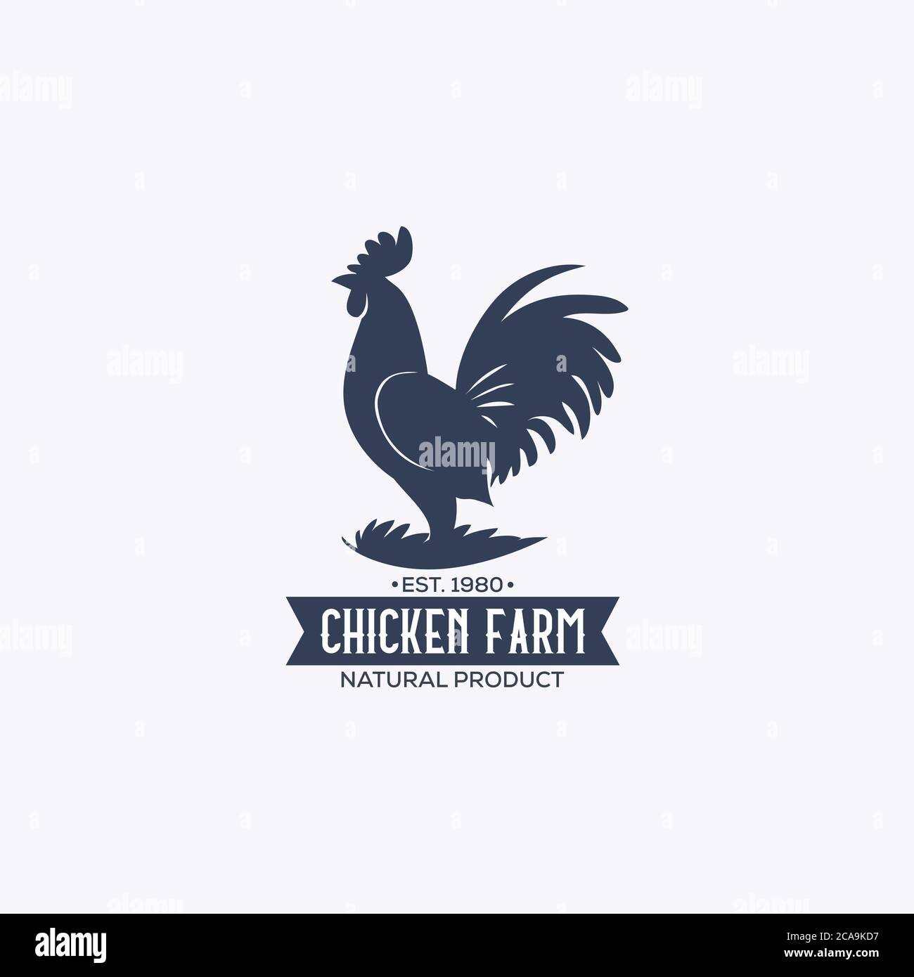 Simple Logo Illustration Of A Chicken And Text Chicken Farm For Chicken And Agricultural Companies Stock Photo Alamy Simple Logo Illustration Of A Chicken And Text Chicken Farm For Chicken And Agricultural Companies Stock Photo Alamy