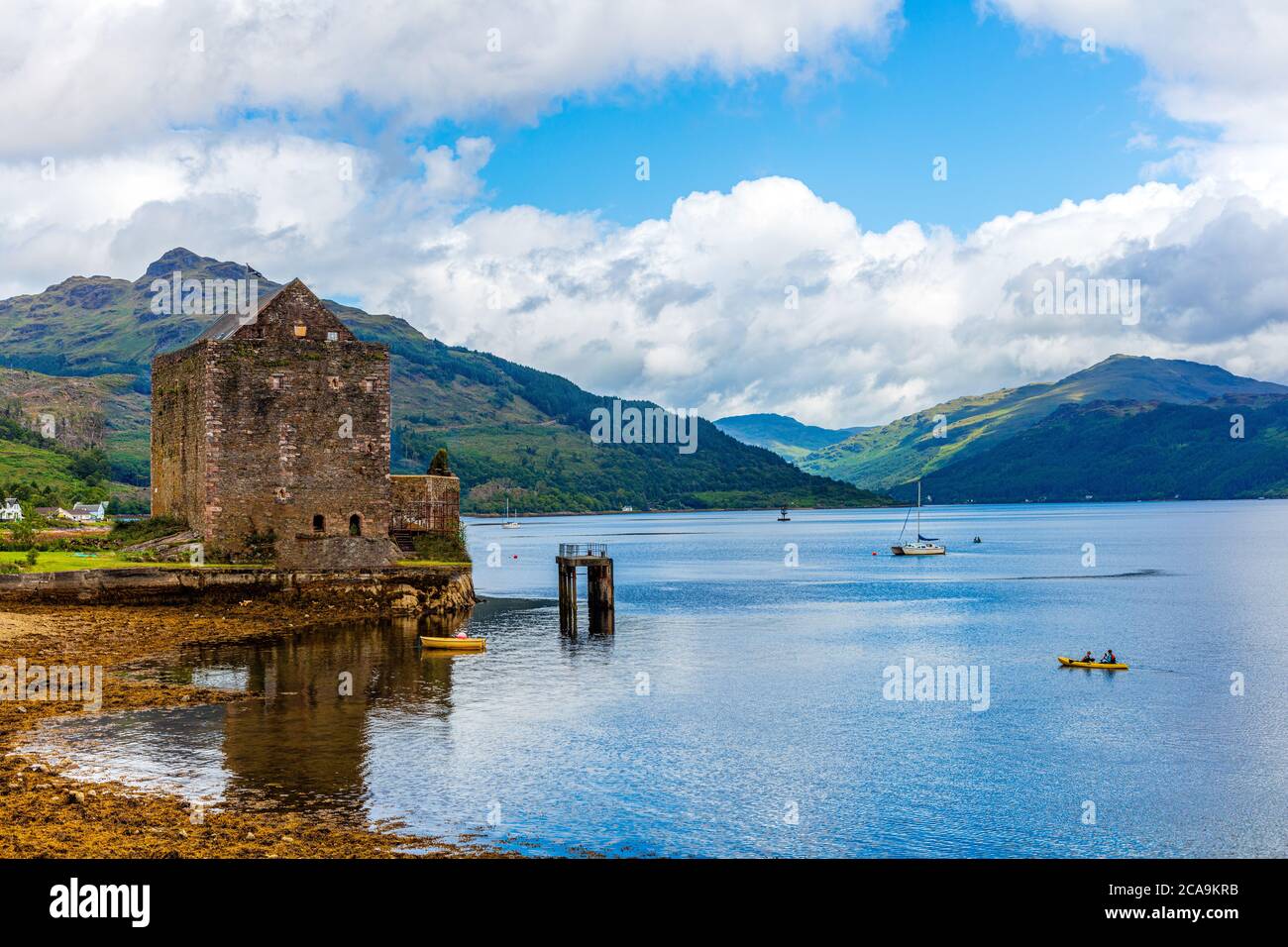 Carrick castle scotland loch goil hires stock photography and images