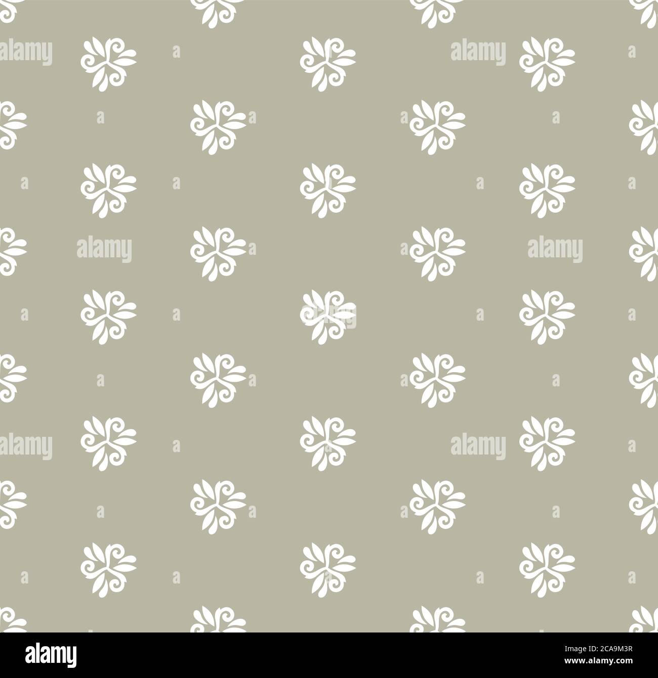 Floral Fine Seamless Vector Pattern Stock Vector
