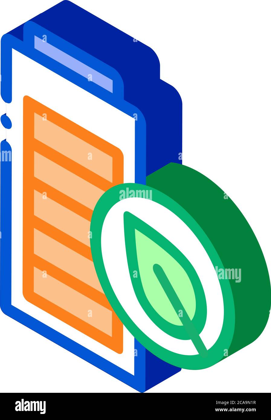 electro car battery isometric icon vector illustration Stock Vector ...
