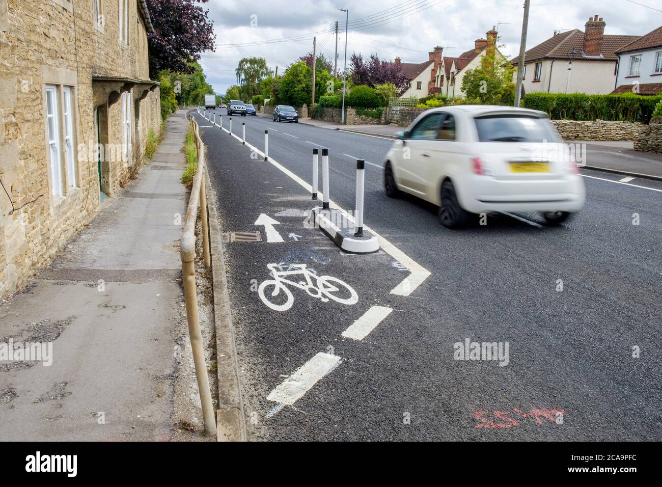 Chippenham, Wiltshire, UK. 5th August, 2020. Pictured is the new