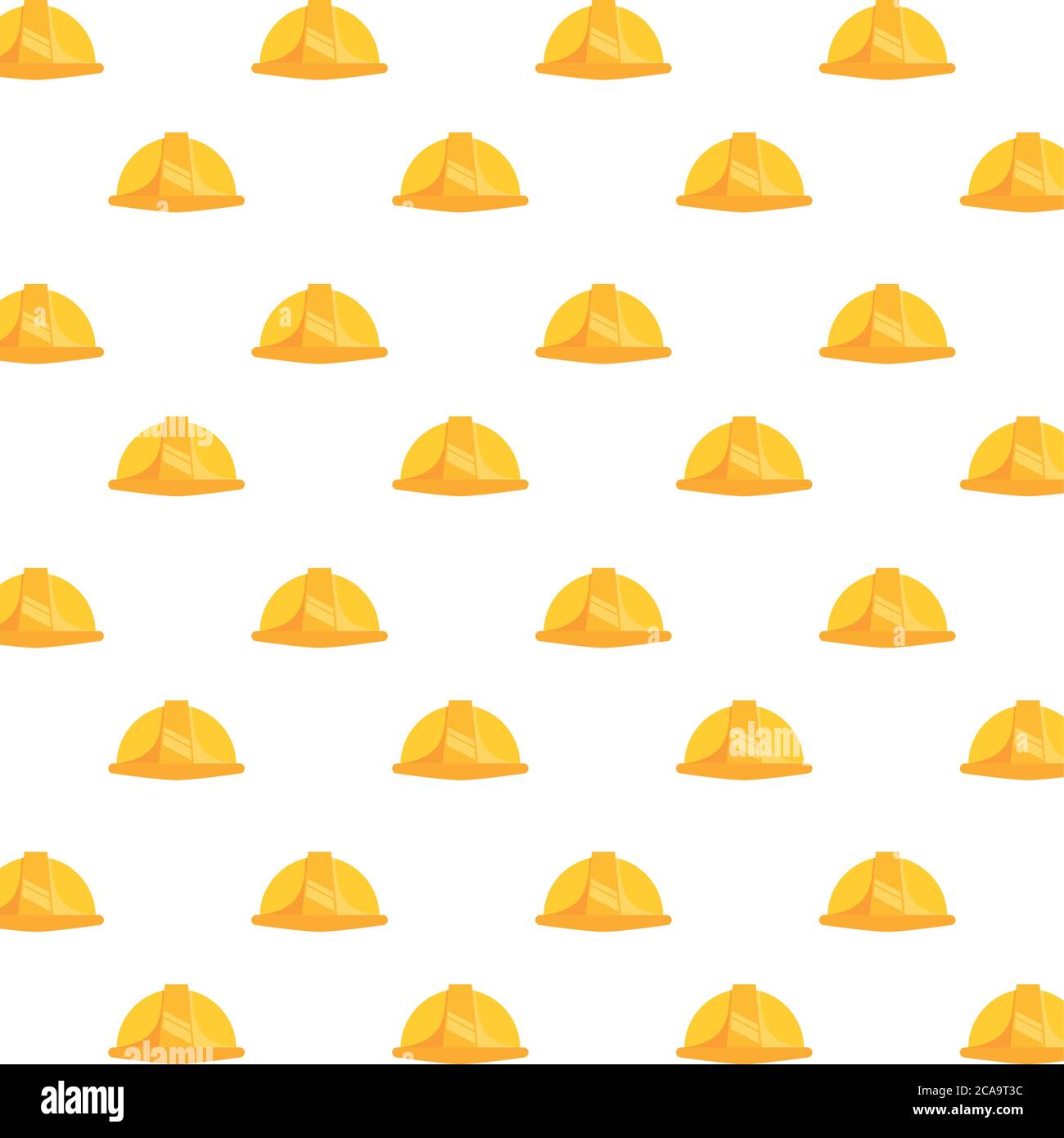 construction helmets tools pattern background vector illustration ...