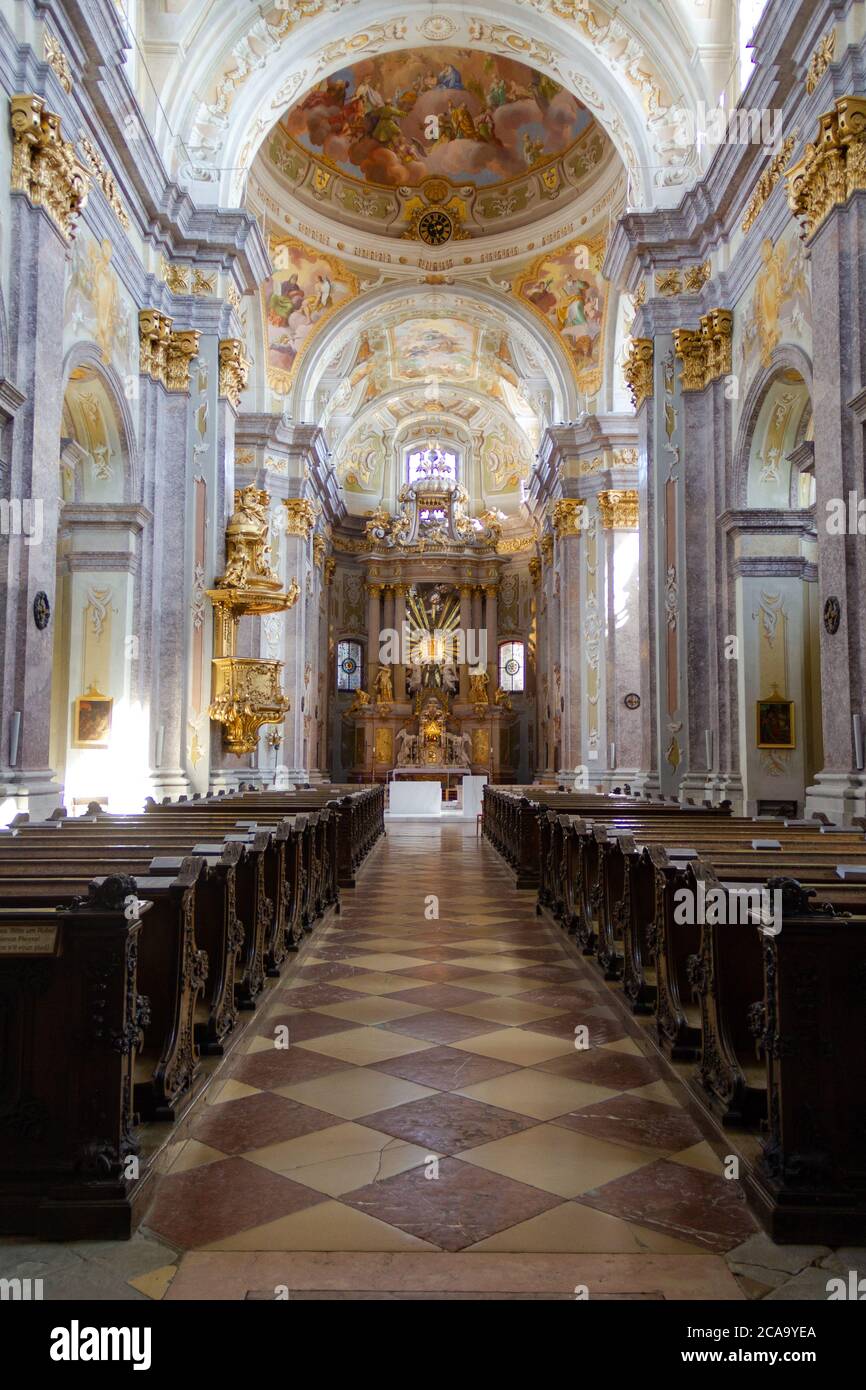 Altar in Sonntagberg Stock Photo