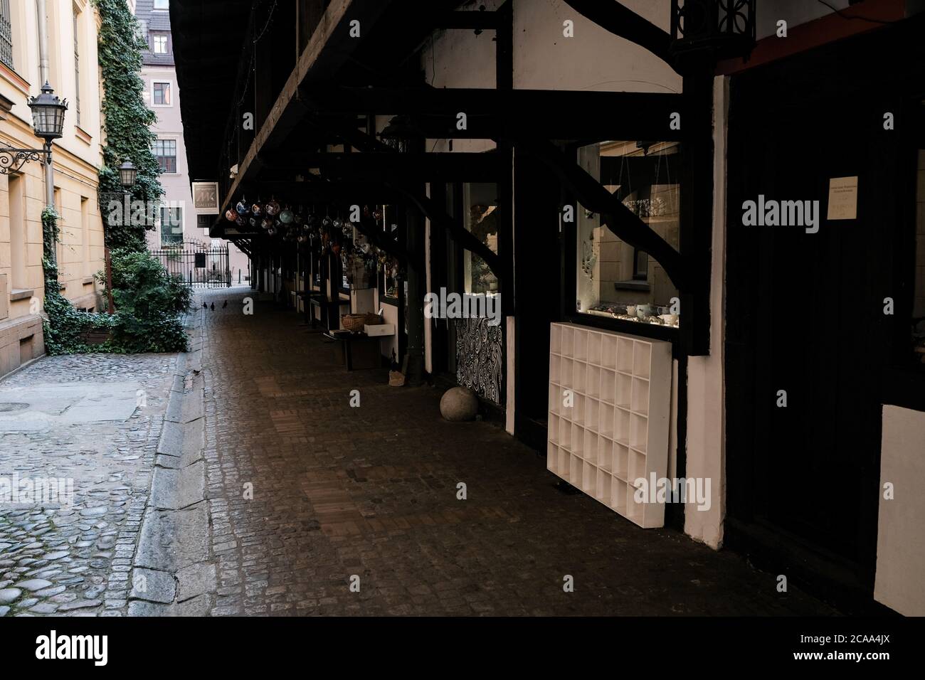 Wroclaw, Poland - 20 July 2020: Old butchery in Wroclaw (Stare Jatki Wroclaw) Stock Photo