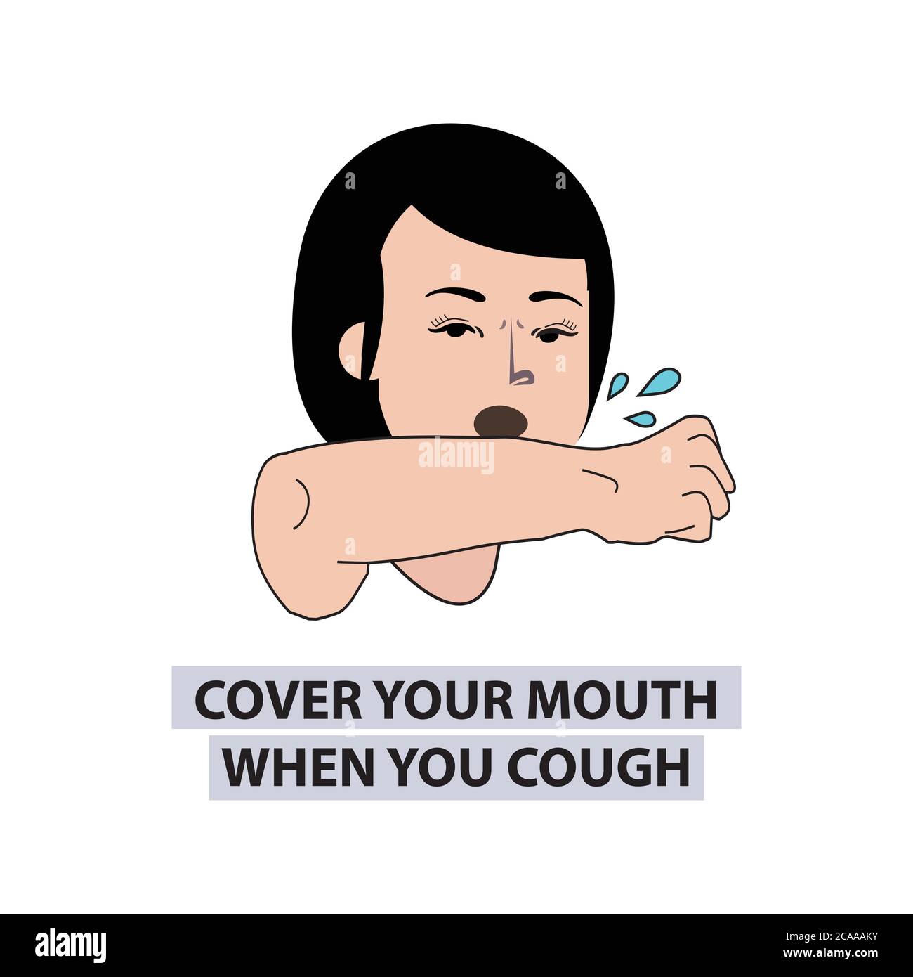 Cover Cough Clipart