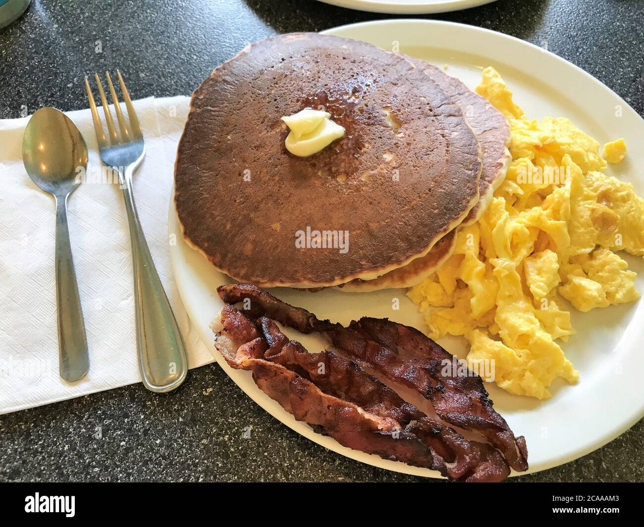 Scrambled Eggs Bacon Pancakes High Resolution Stock Photography And Images Alamy Scrambled Eggs Bacon Pancakes High Resolution Stock Photography And Images Alamy