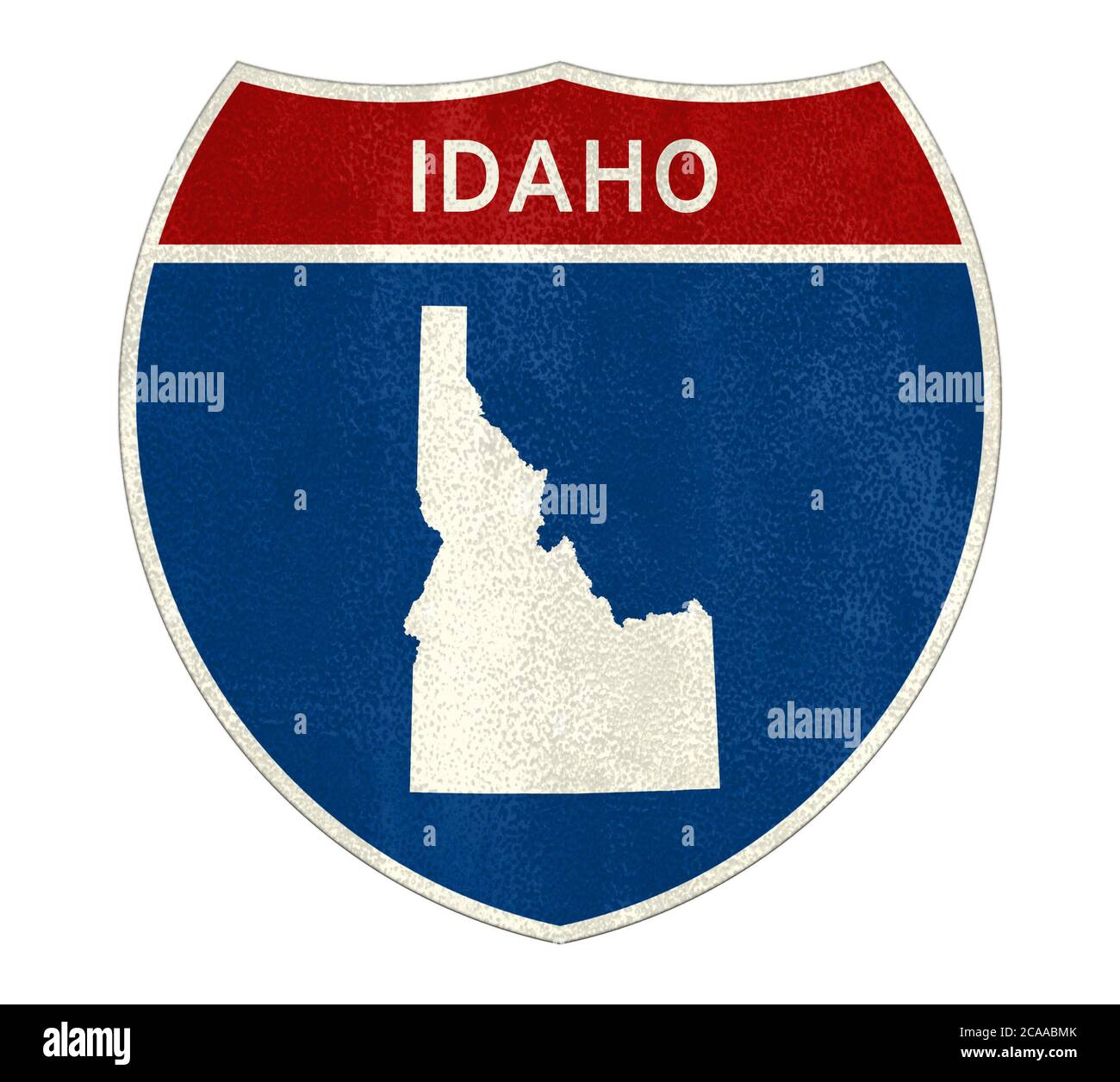 Idaho road sign Cut Out Stock Images & Pictures Alamy