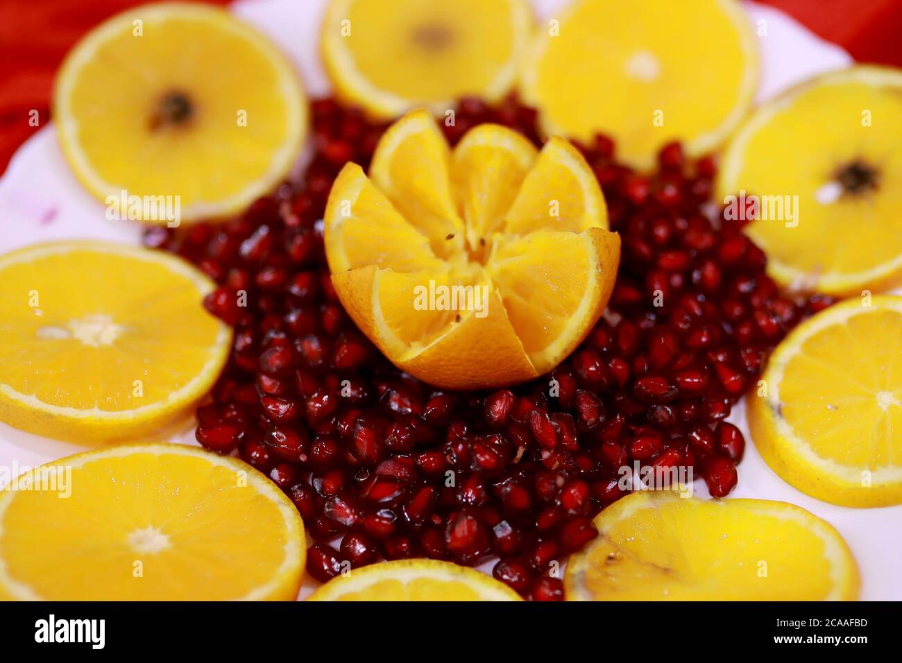 Indian Style Mixed Fruit and Vegetable Salad . Healthy Food Recipe
