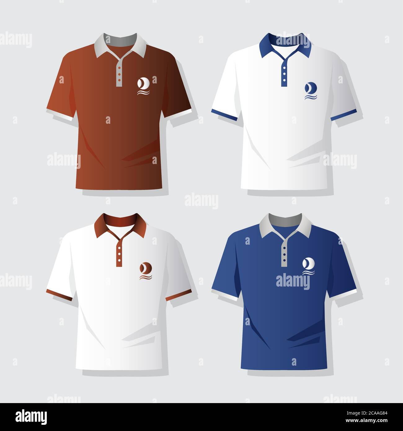 shirts clothes branding isolated icons vector illustration design Stock ...
