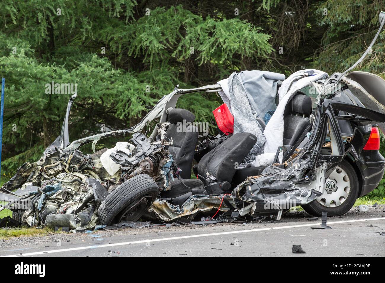 Car Crash Scene Car Crash Scene