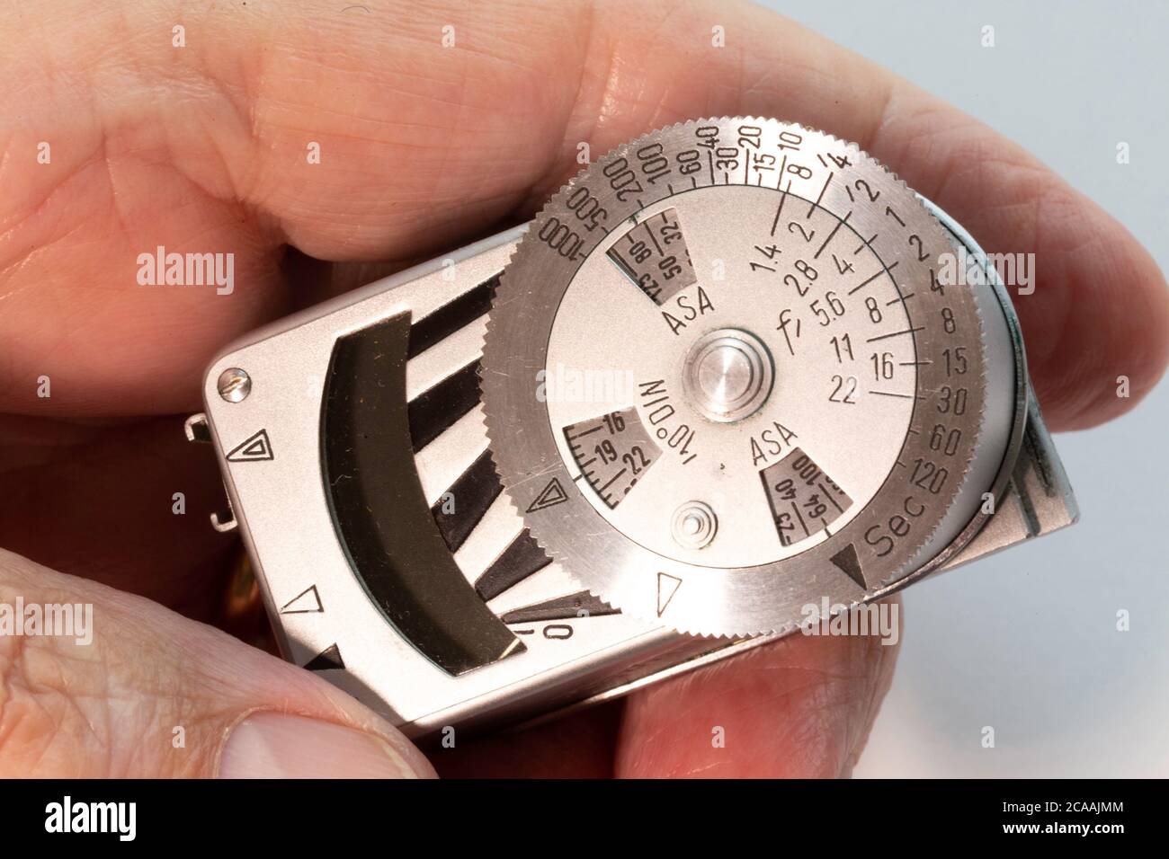 Vintage Metraphot photography light meter, 1950s Stock Photo Alamy