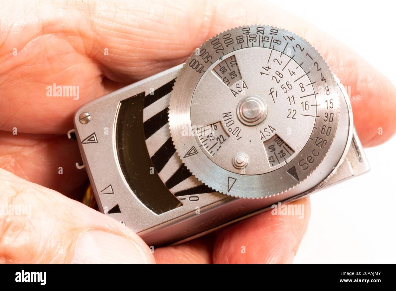 Vintage Metraphot photography light meter, 1950s Stock Photo Alamy
