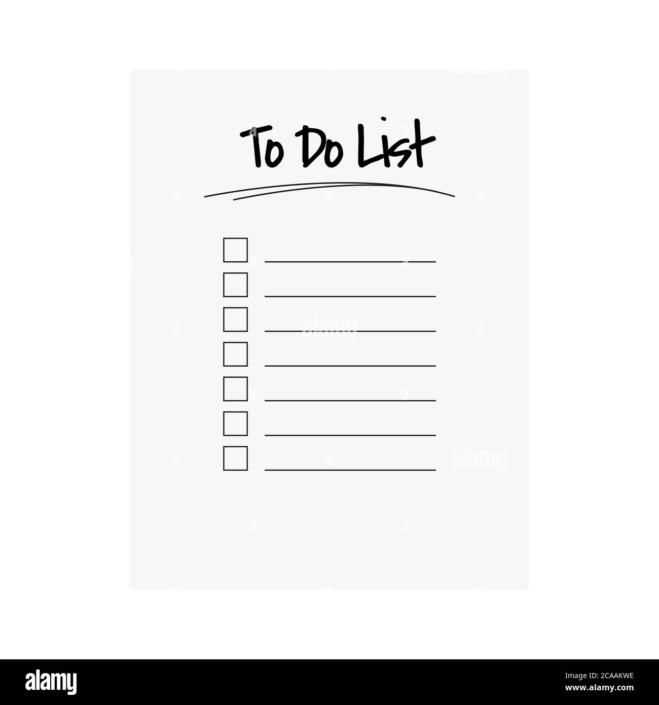 To do list vector planning task concept a paper sheets with check box ...