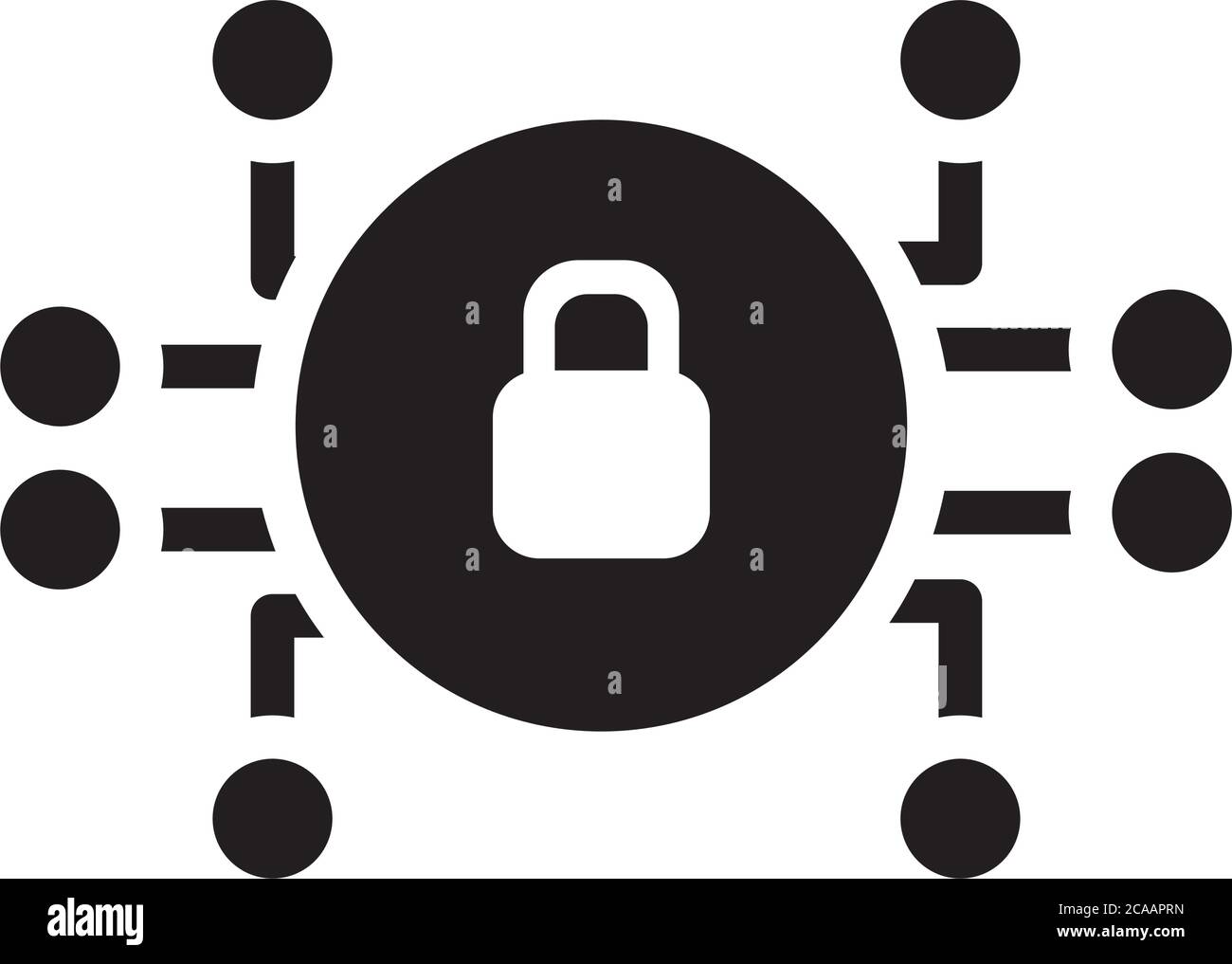 computing code with padlock icon over white background, silhouette ...