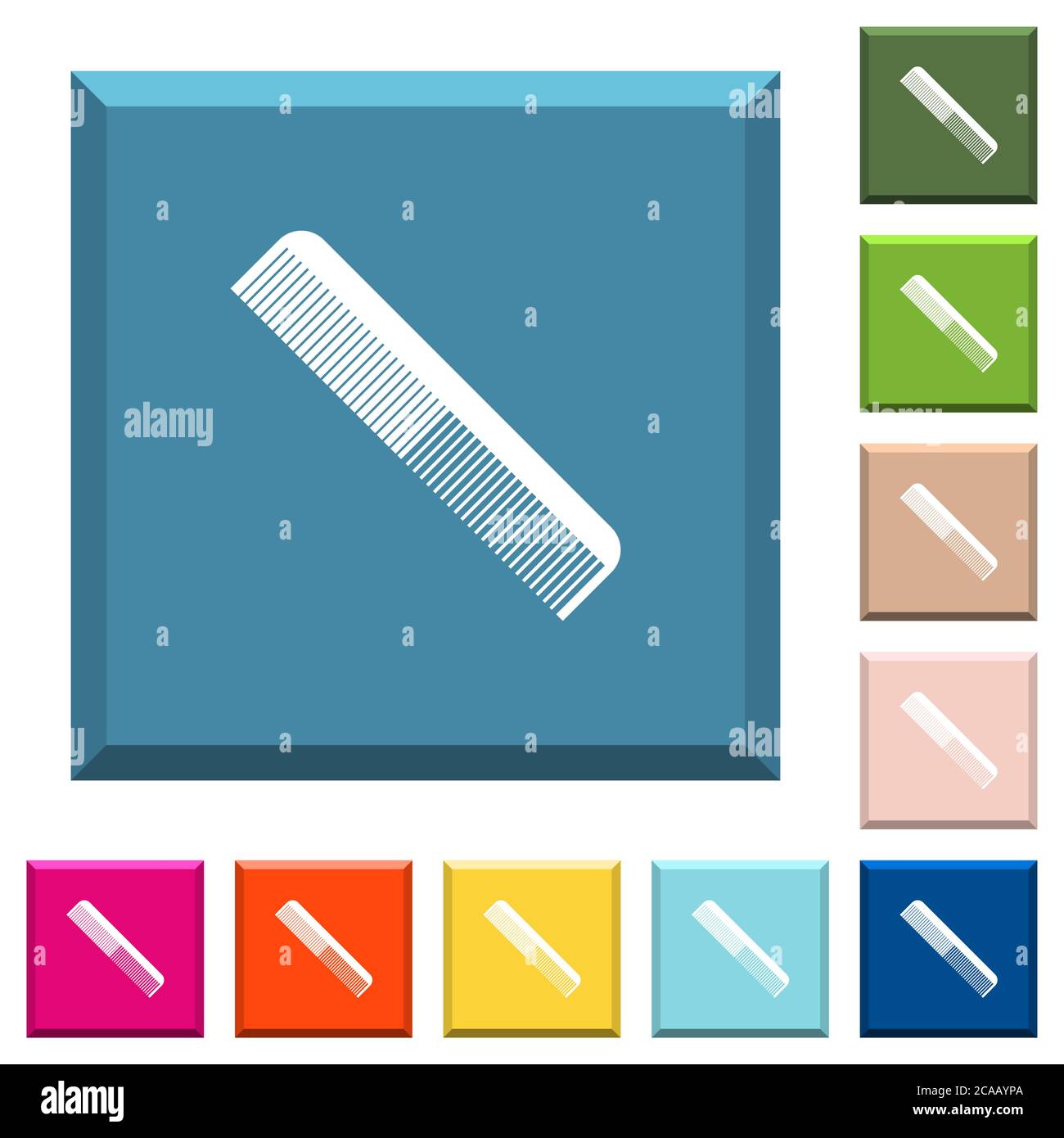 Edged comb Stock Vector Images - Alamy