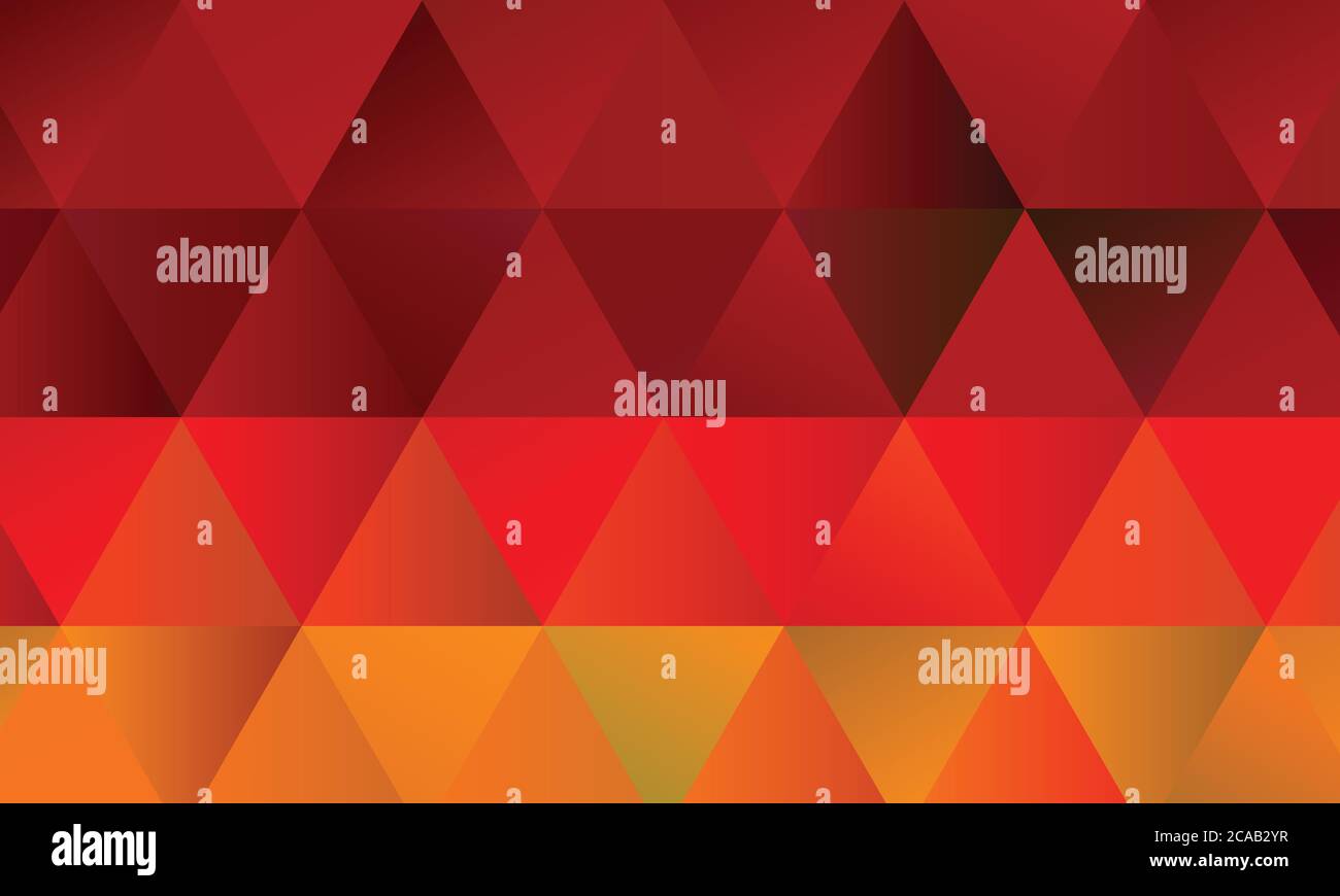 Red and orange polygonal abstract background. Great illustration for ...