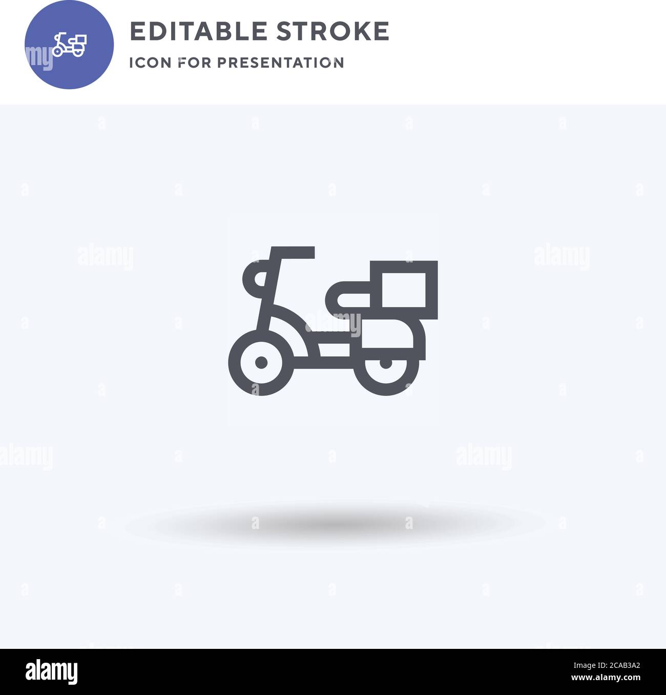 Delivery icon vector, filled flat sign, solid pictogram isolated on ...