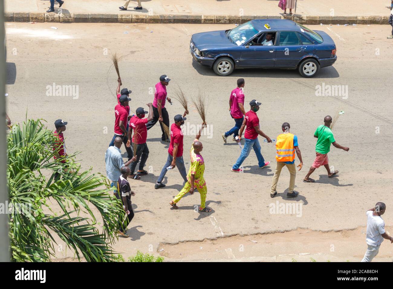 Edo State Governorship Campaign in Ring Road, Benin City, Edo State Stock Photo Alamy