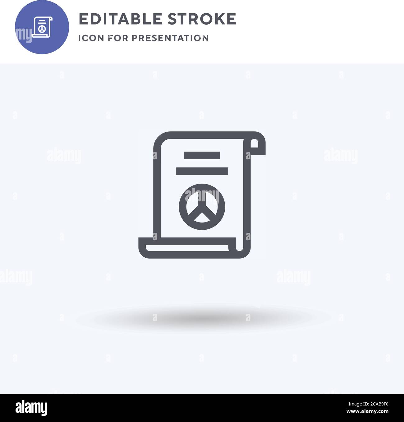 Human Rights icon vector, filled flat sign, solid pictogram isolated on ...